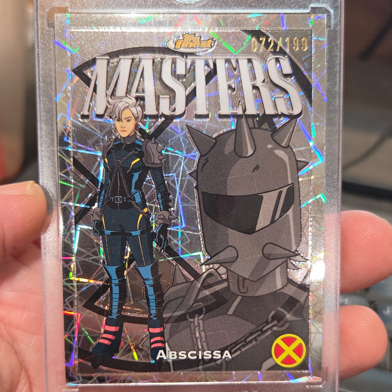 Topps 2024 Finest X-Men \'97 Masters Abscissa M Refractor Serial #/199 Topps 2024 Finest X-Men \'97 Masters Abscissa M Refractor Serial #/199