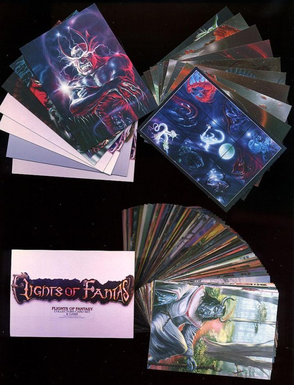 ED BEARD JR. FLIGHTS OF FANTASY - 90 Card Set w/18 Bonus Cards- FREE US Shipping