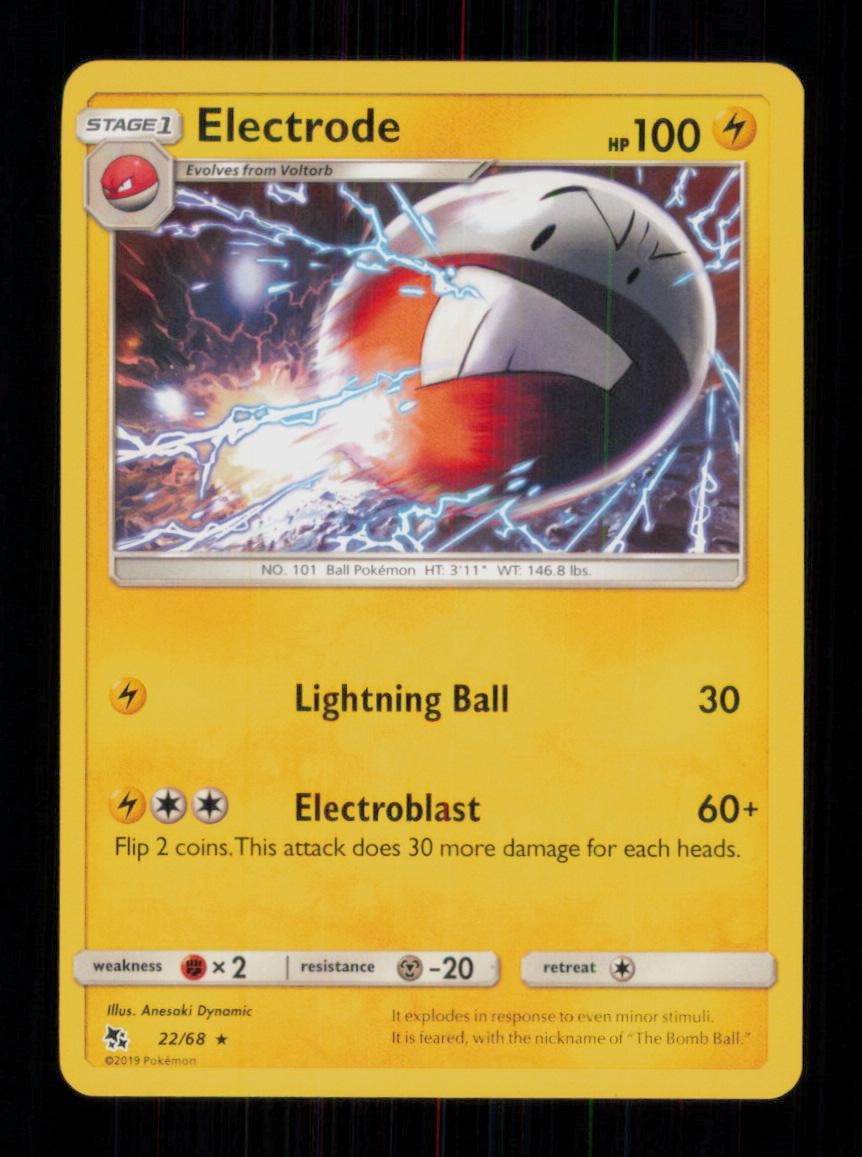 ELECTRODE RARE 22/68 NM POKEMON