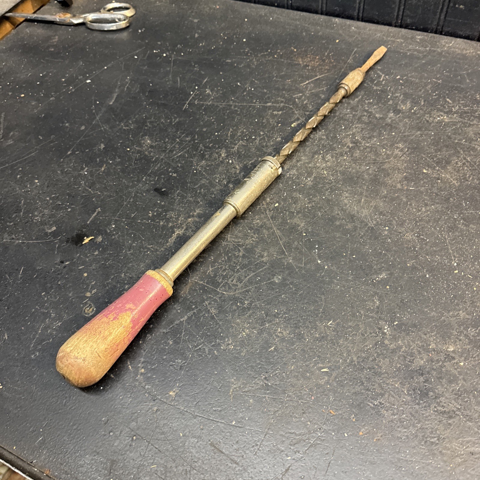 North Bros. Yankee 130A Ratchet Screwdriver With Flat head 