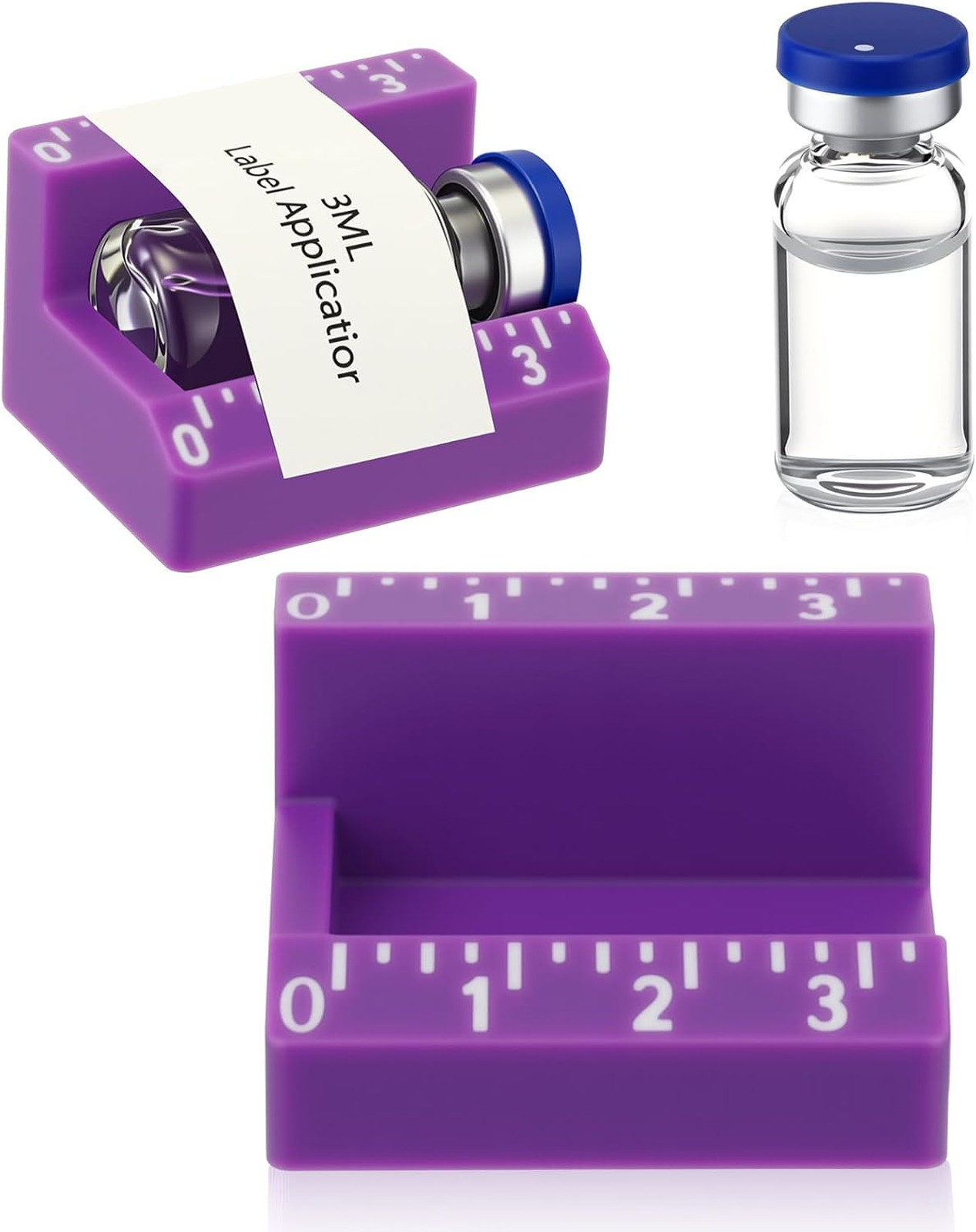 Vial Label Applicator for 3ml Bottles Essential Oil Containers Small Jars Vial Label Applicator for 3ml Bottles Essential Oil Containers Small Jars