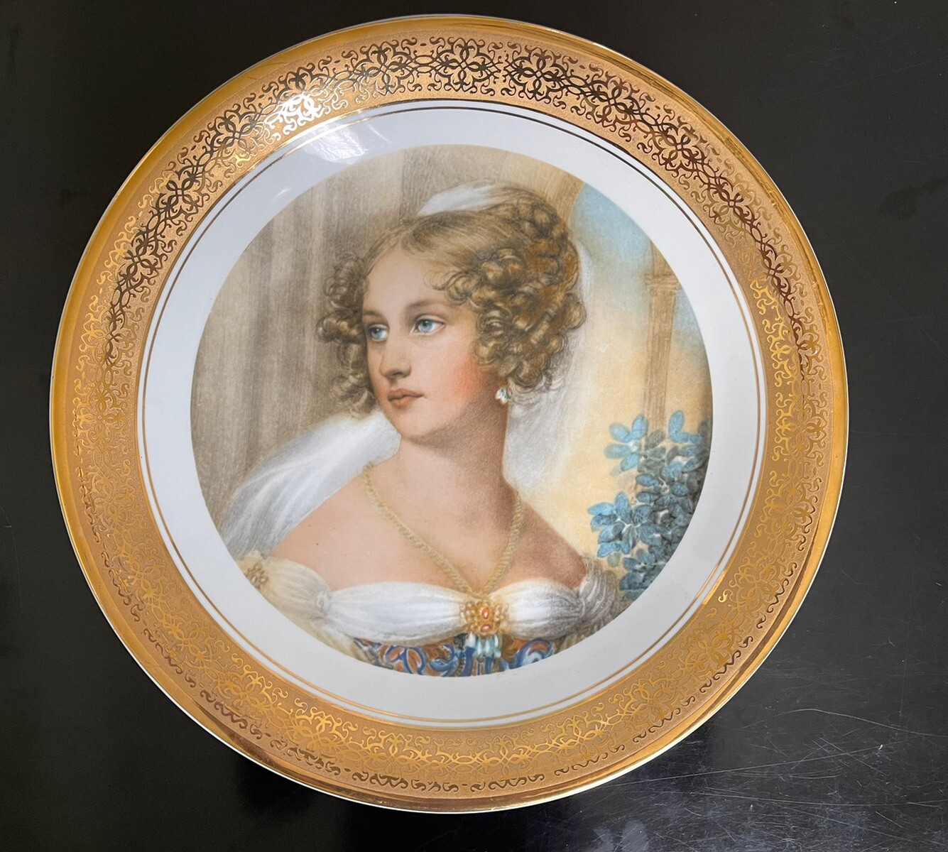 Vintage Wawel Portrait Plate Poland JOHANN ENDER “Natalia Potocka” Large 12.5” Vintage Wawel Portrait Plate Poland JOHANN ENDER “Natalia Potocka” Large 12.5”