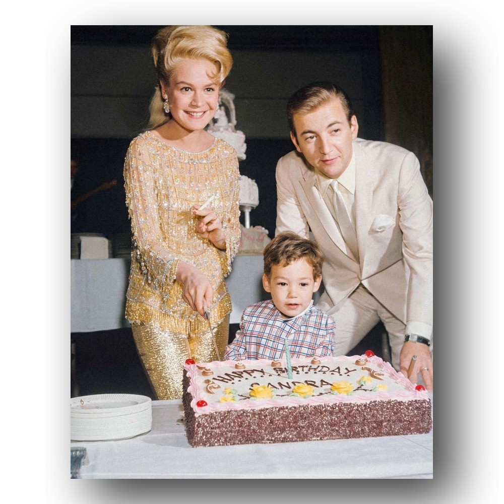 Bobby Darin, Sandra Dee, Dodd Photo 8x10 1966 Family Birthday Celebration Bobby Darin, Sandra Dee, Dodd Photo 8x10 1966 Family Birthday Celebration