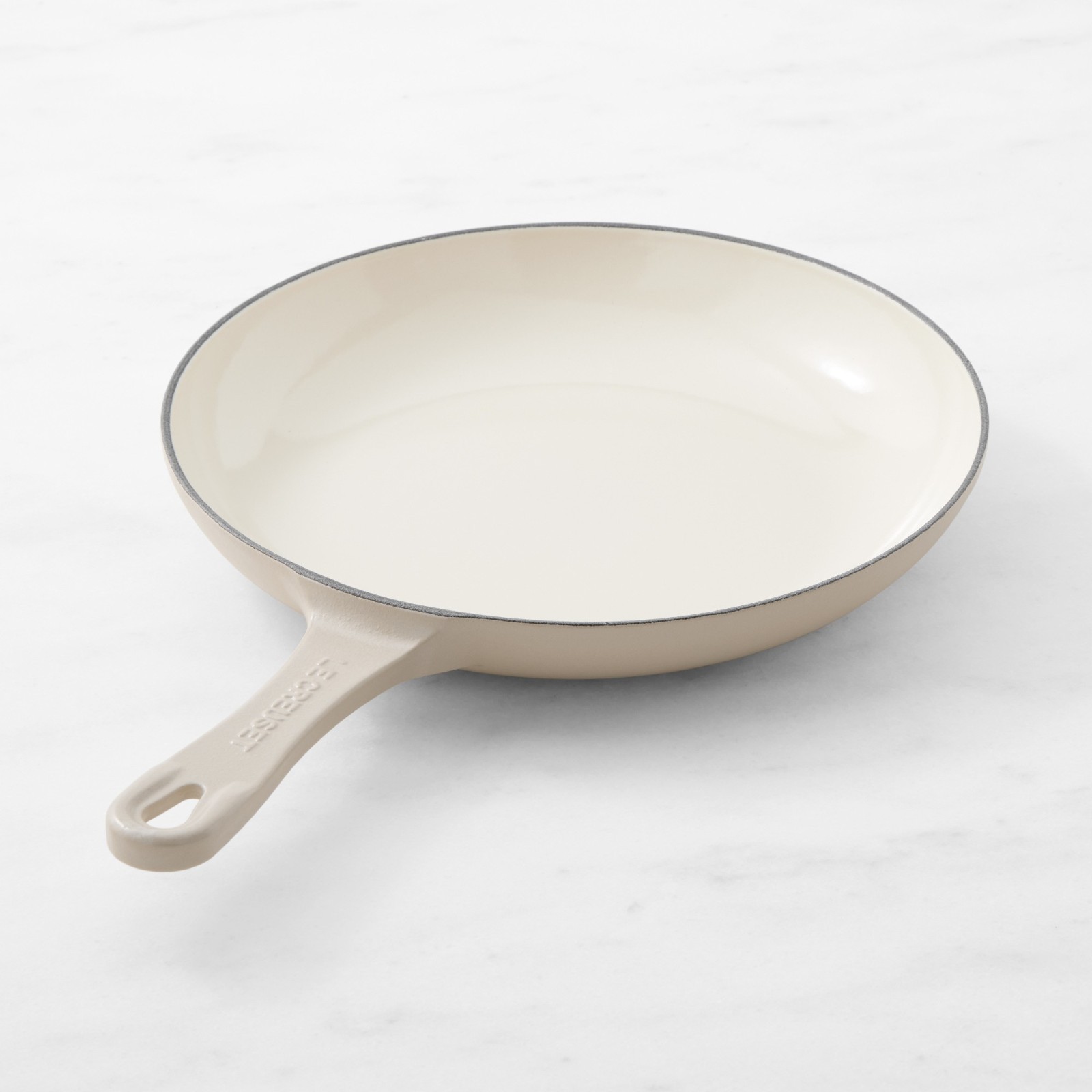 Le Creuset Enameled Cast Iron Shallow Fry Pan, 9.75\ Le Creuset Enameled Cast Iron Shallow Fry Pan, 9.75\