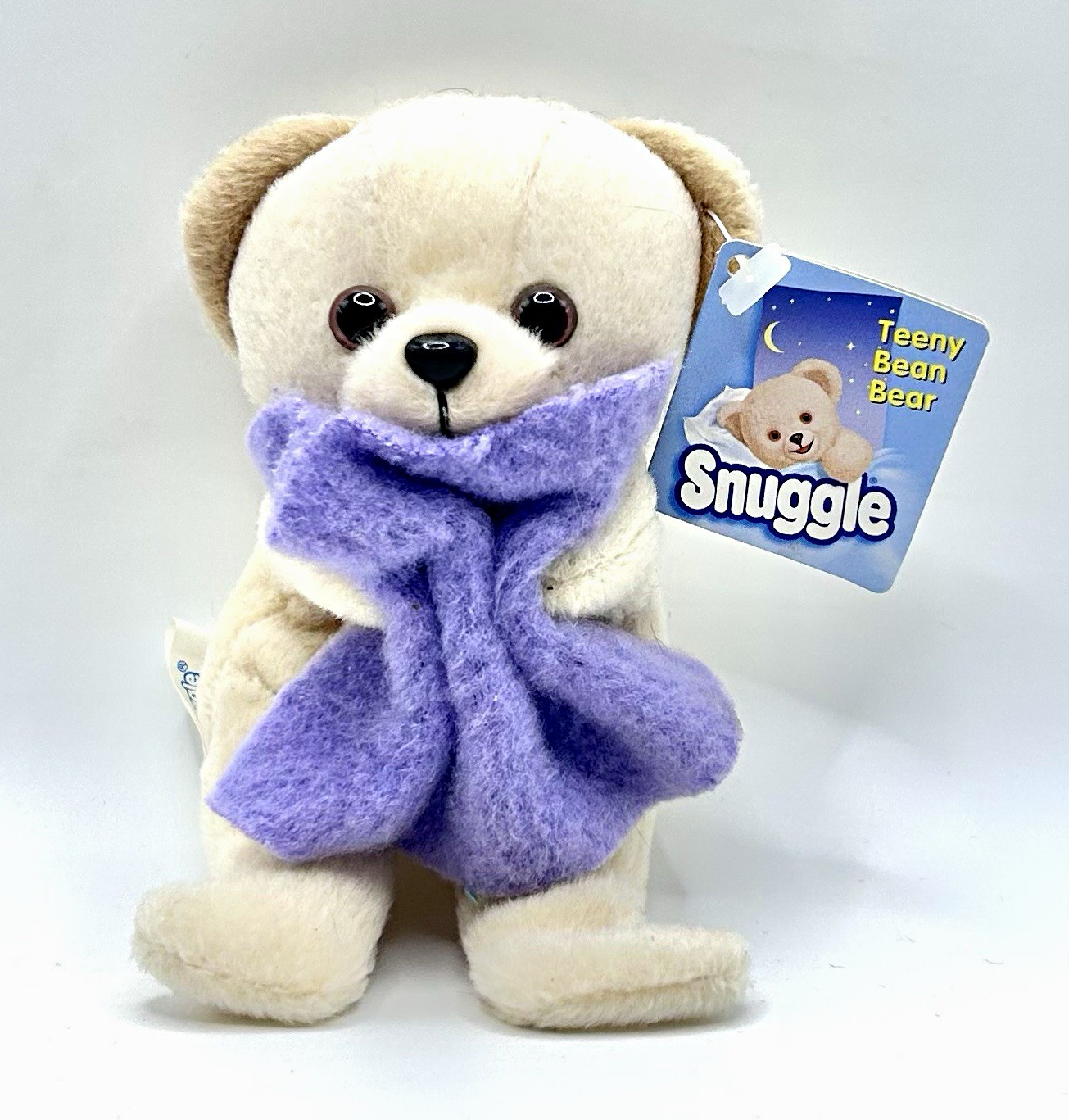 Vtg 2000 Snuggle Fabric Softener Teeny Bean Bear Plush 5\ Vtg 2000 Snuggle Fabric Softener Teeny Bean Bear Plush 5\