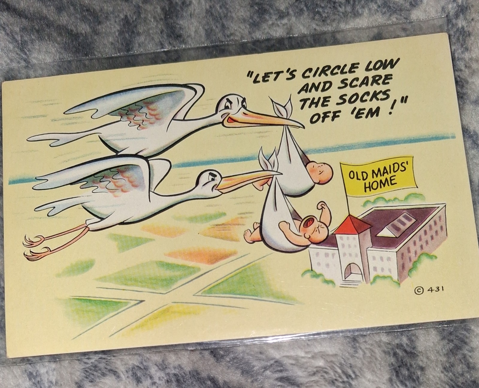 ​Quantity: 2 original vintage postcards.​Condition: Excellent, unposted...