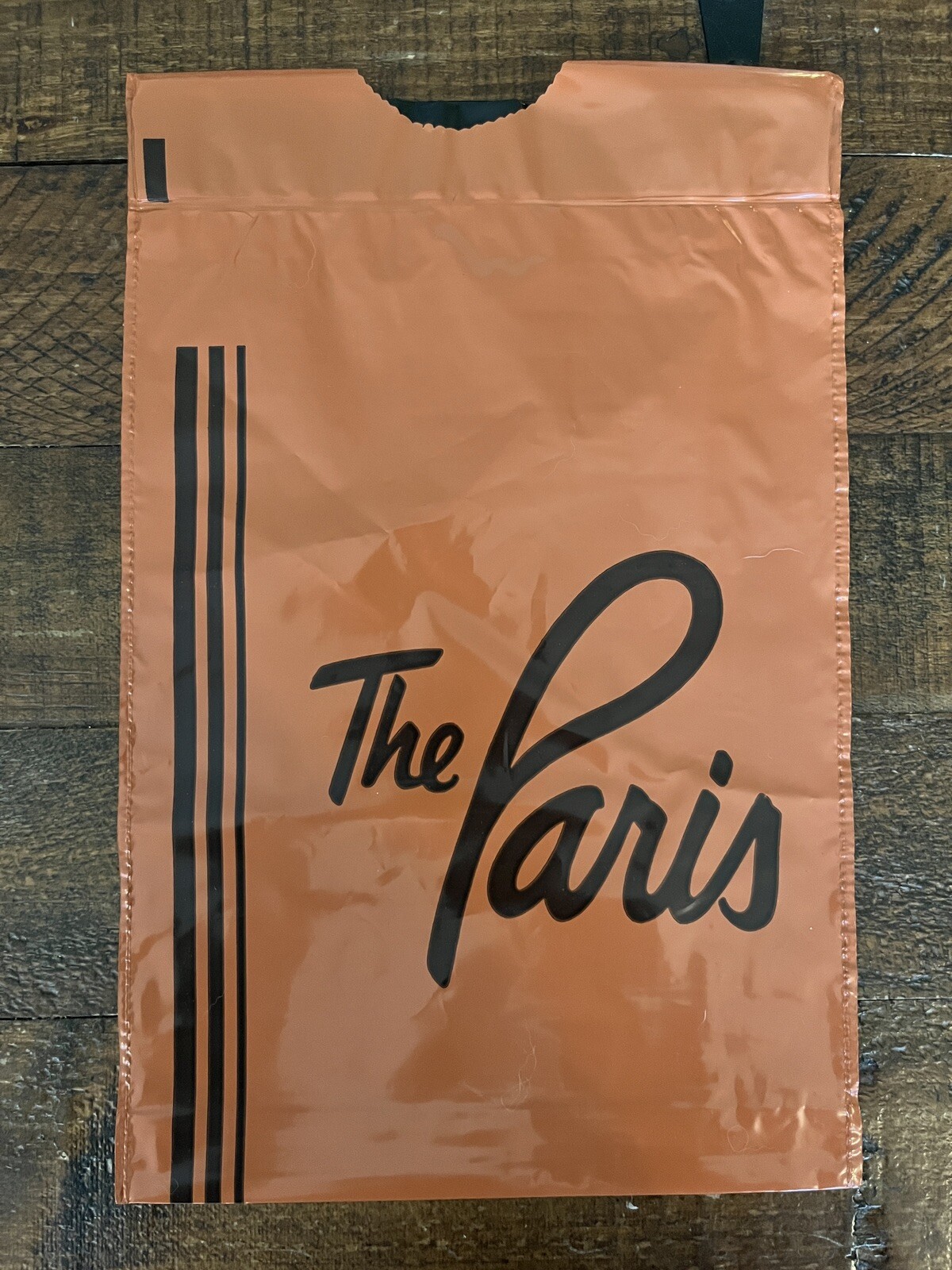 Vintage Department Store Bag Advertising The Paris Co. Salt Lake City