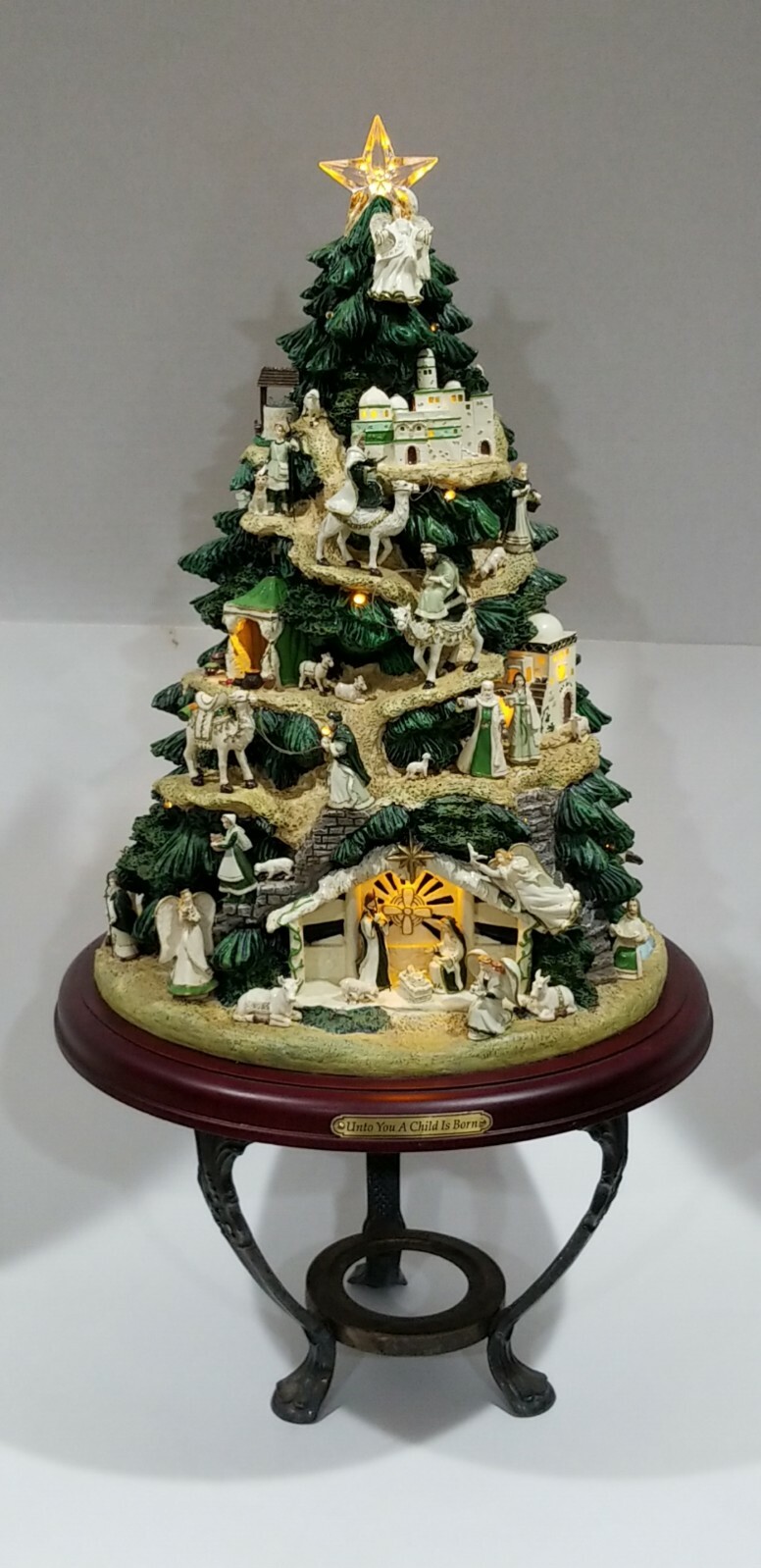 Irish Blessing Nativity Hawthorne Village Collection Christmas Tree Bradford 