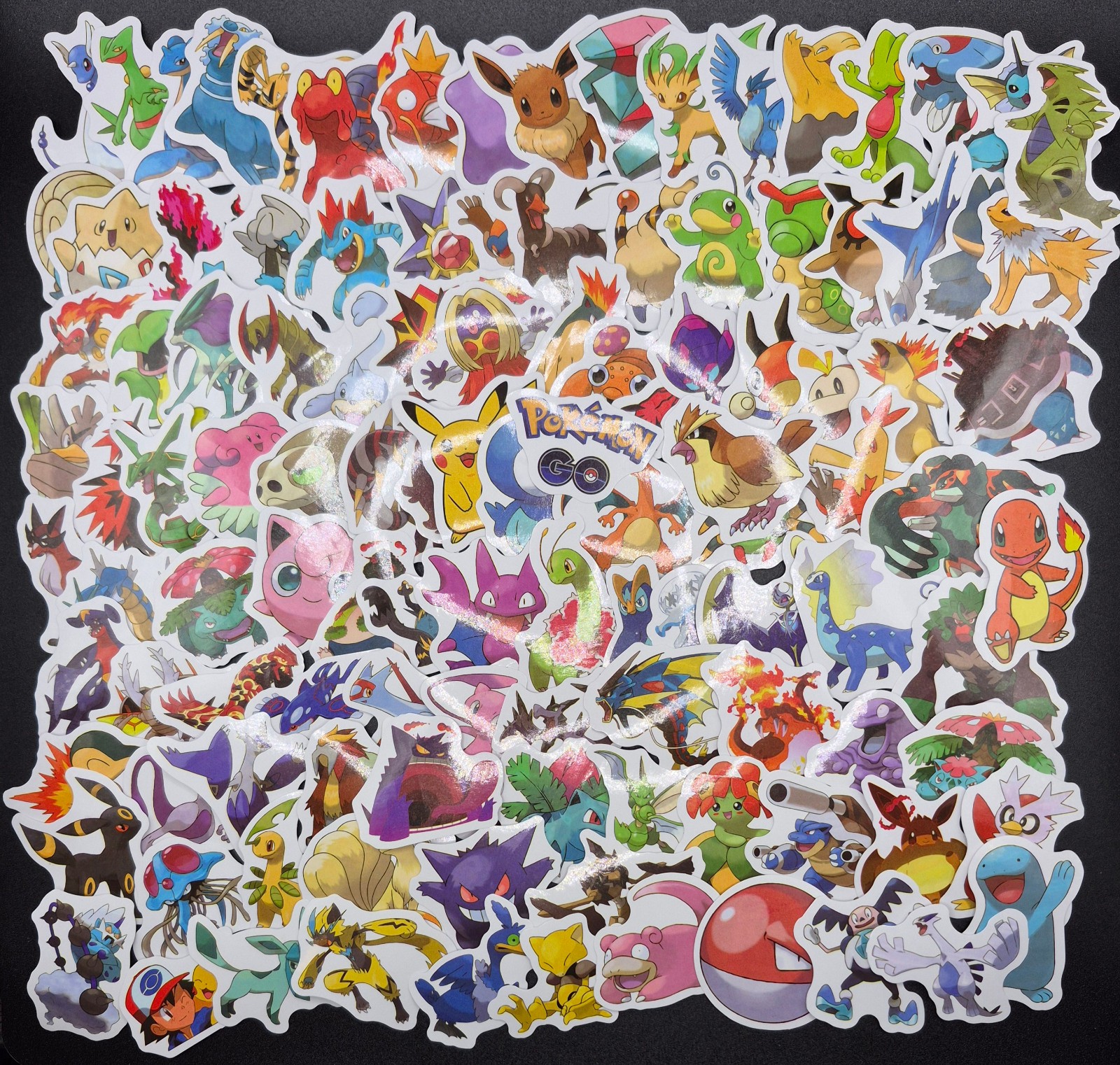 Pokemon Stickers 500 Pack Master Bundle Decal Sticker Lot Bulk With Duplicates