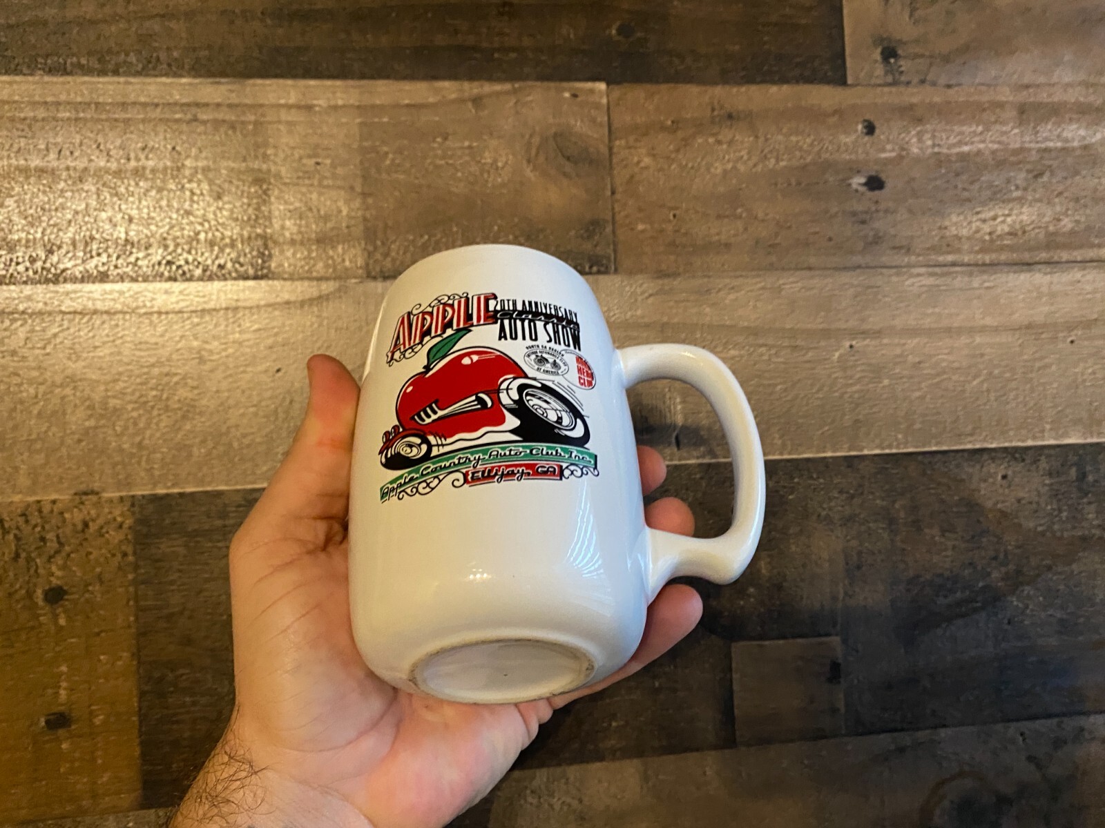 Apple Country Auto Show Mug Drink 20th Anniversary Club Ellijay Georgia Classic