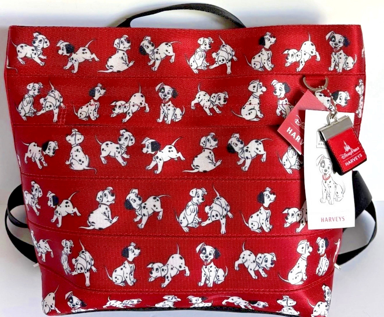 2026 Disney Parks Harveys 101 Dalmations Backpack Bag Purse NEW With Tags