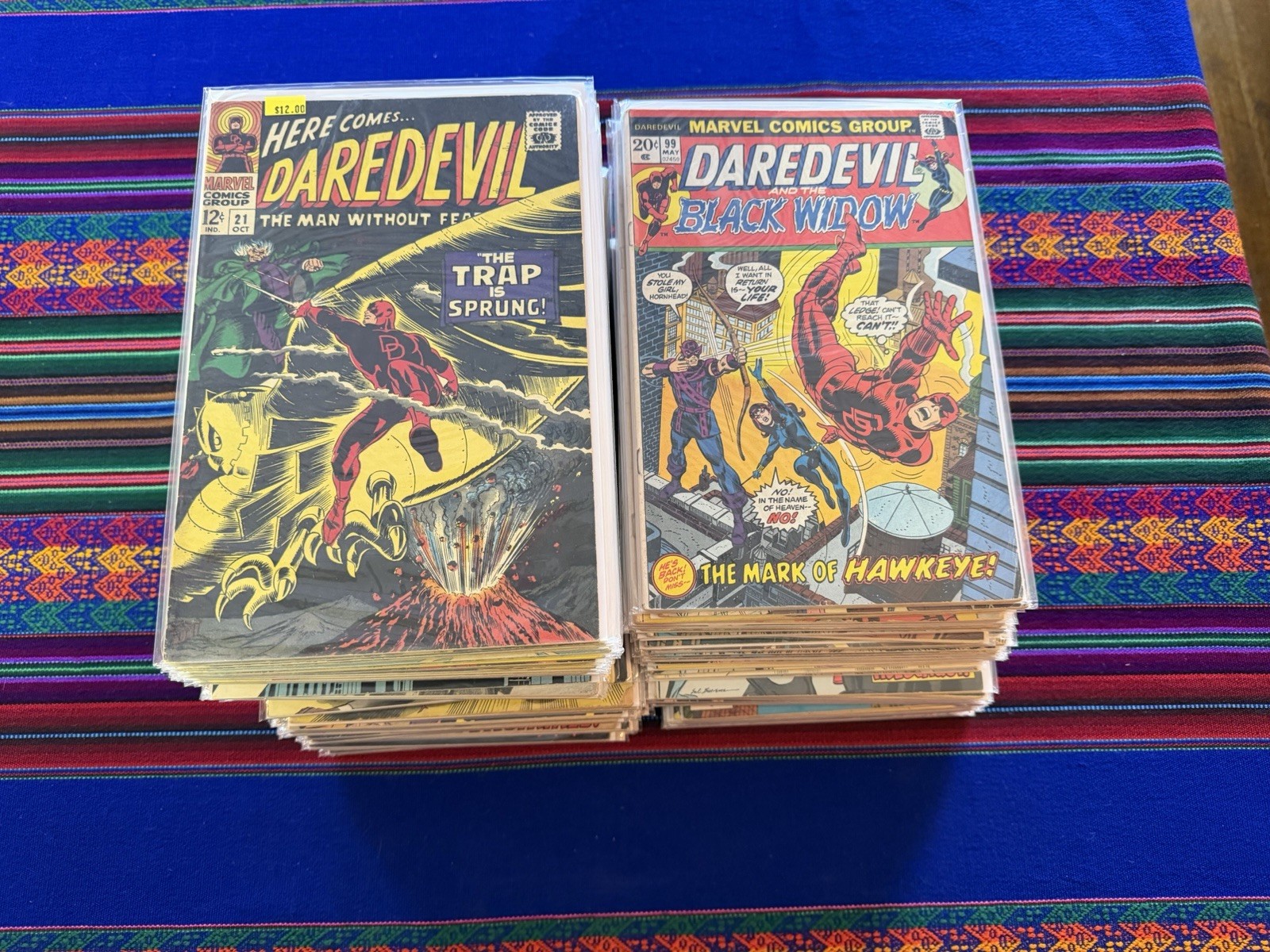 Daredevil Comic Book Lot Between #21-157 Marvel (118) Total Comics
