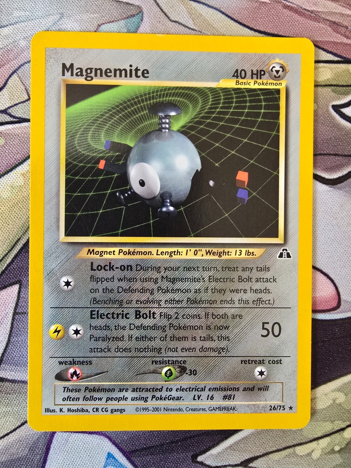 Magnemite 26/75 Neo Discovery Regular Magnemite 26/75 Neo Discovery Regular
