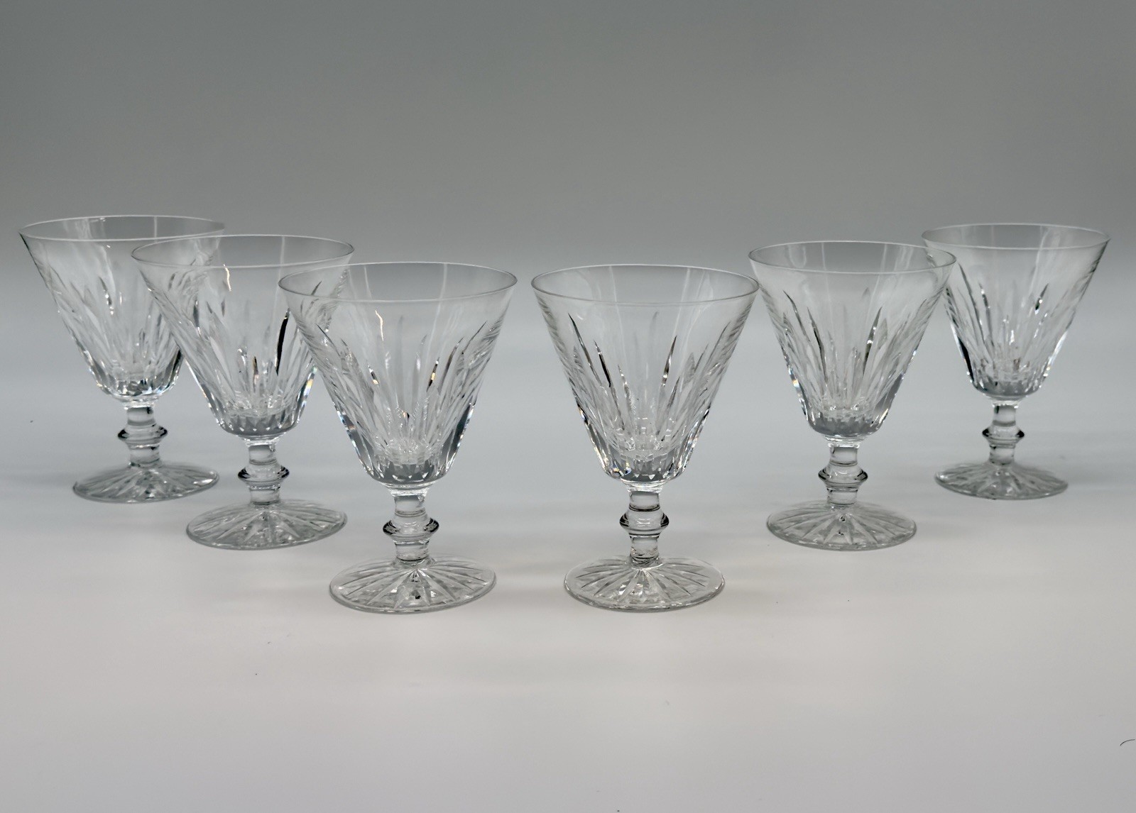 Stunning Vintage 6 of Waterford Crystal Eileen Wine/Water Goblet 764259