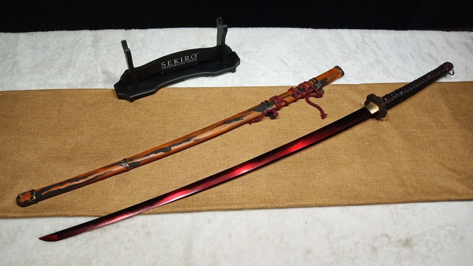 Sekiro: Shadows Die Twice Replica Red Tachi Samurai Sword Katana