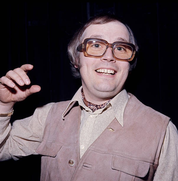 British comedian Kenny Cantor attending an event circa March 1973 Old Photo