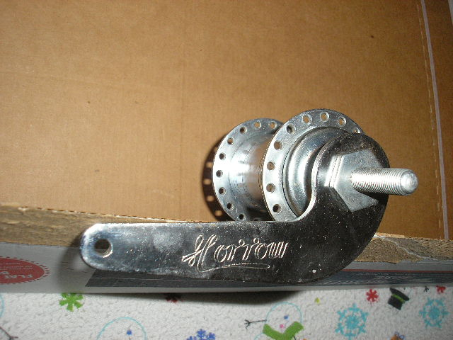 Bendix bicycle hub coaster bicycle 26 inch 36 hole rear hub w/ MORROW brake arm 