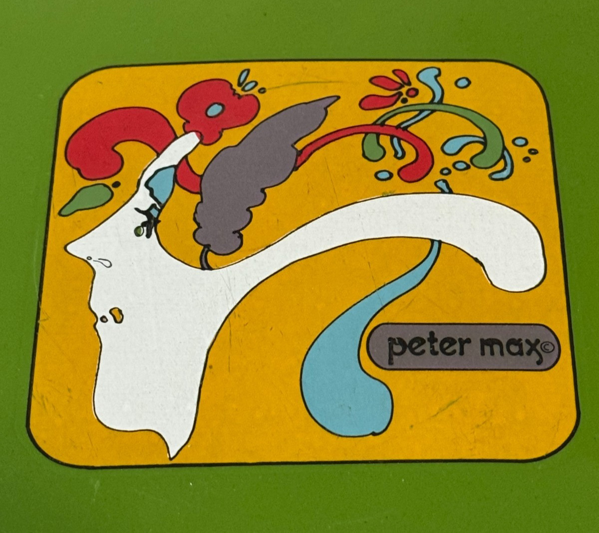 PETER MAX Pop Art Enamel Barware Tray Ernest Sohn Creations 13 PETER MAX Pop Art Enamel Barware Tray Ernest Sohn Creations 13