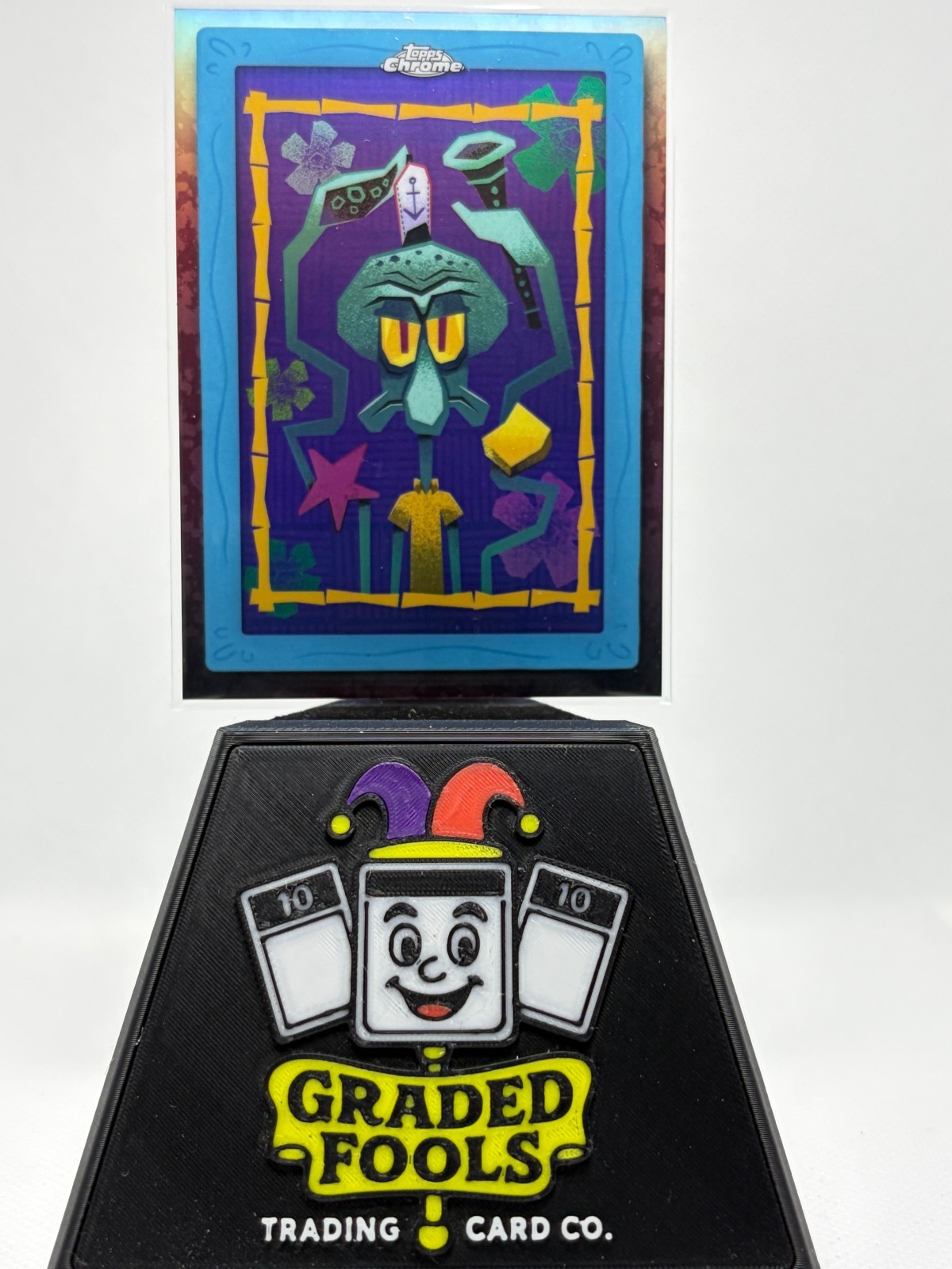 2025 Topps Chrome SG-14 - SpongeBob Squidward\'s Gallery - Shane Houston SSP