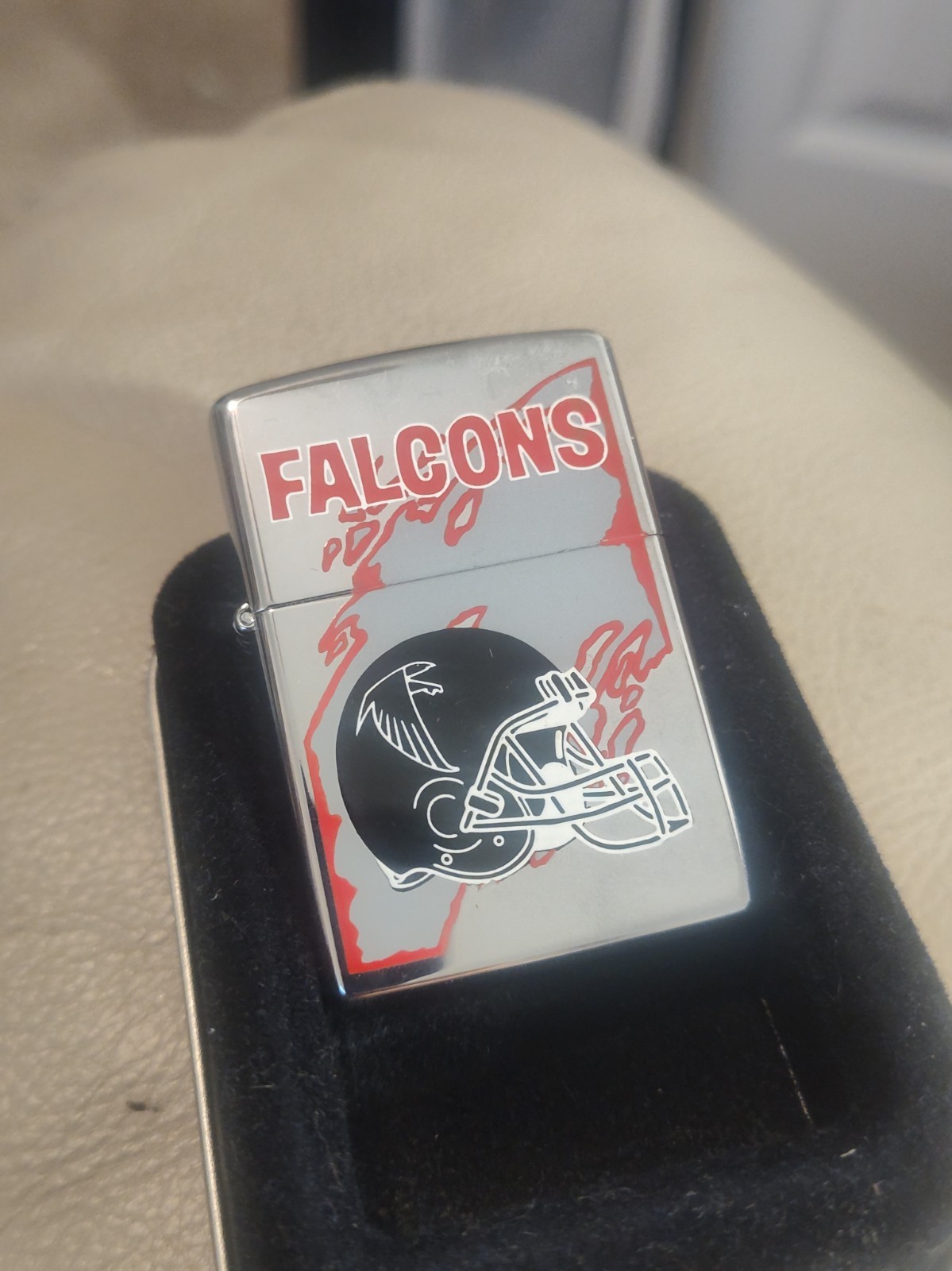 ATLANTA FALCONS Zippo Lighter New in Box