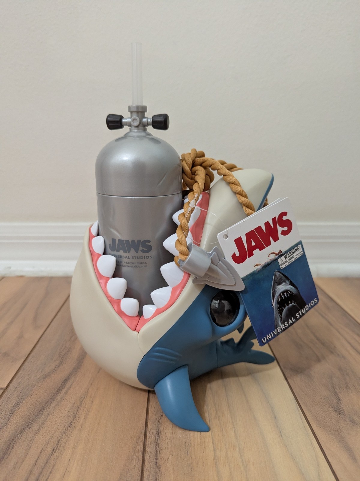 NWT Universal Studios Exclusive Jaws 50th Anniversary Shark Tank Sipper Cup NWT Universal Studios Exclusive Jaws 50th Anniversary Shark Tank Sipper Cup