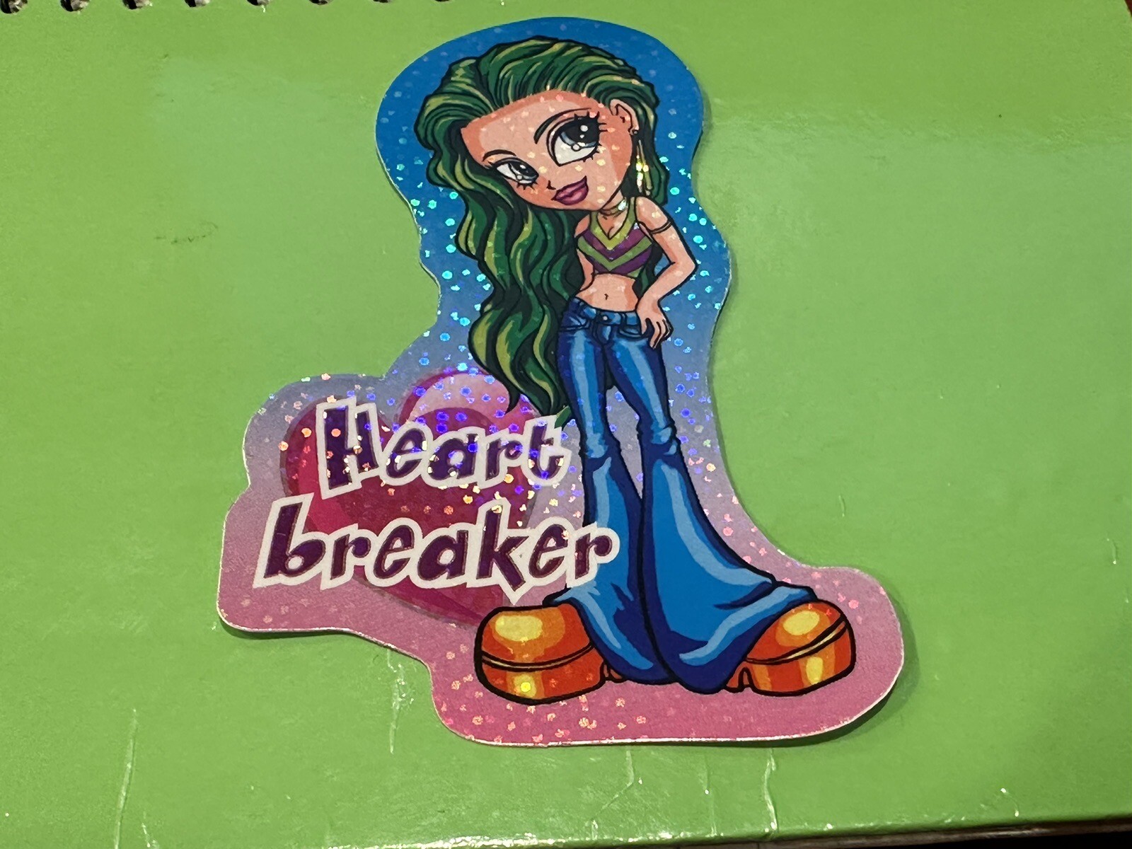 Allstar Girls Y2K Holofoil Vending Sticker #11 of #21 (2004) 