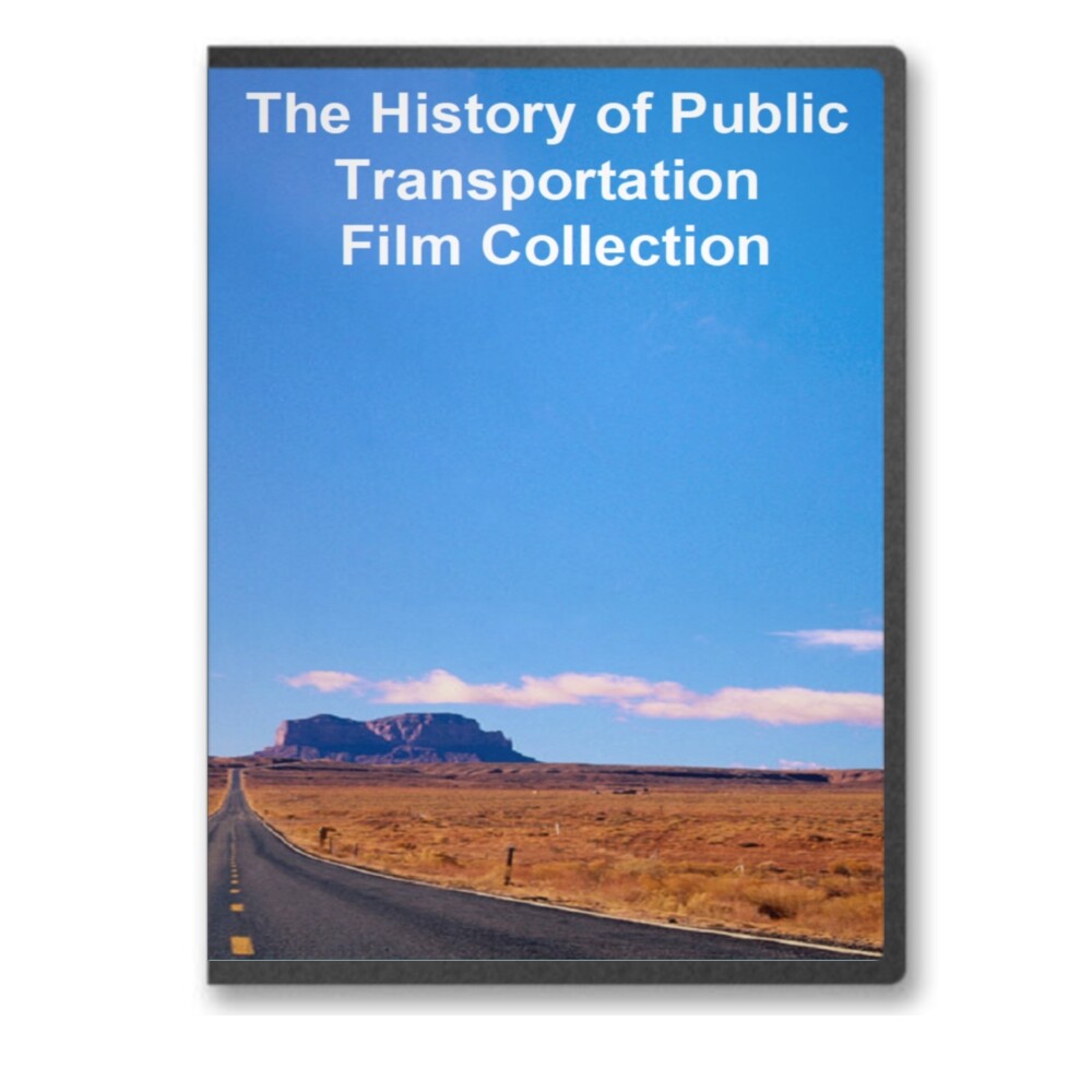 Vintage 20s-50s Public Transportation Mass Transit DVD - A177 