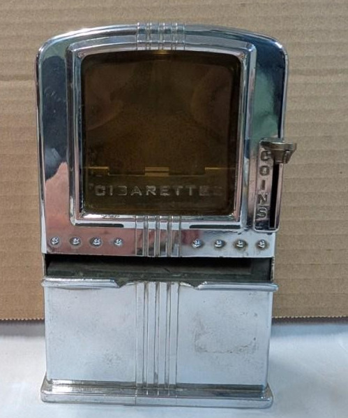 Rare 1940's Lester Ware Cigarette Vending Machine 6 1/4