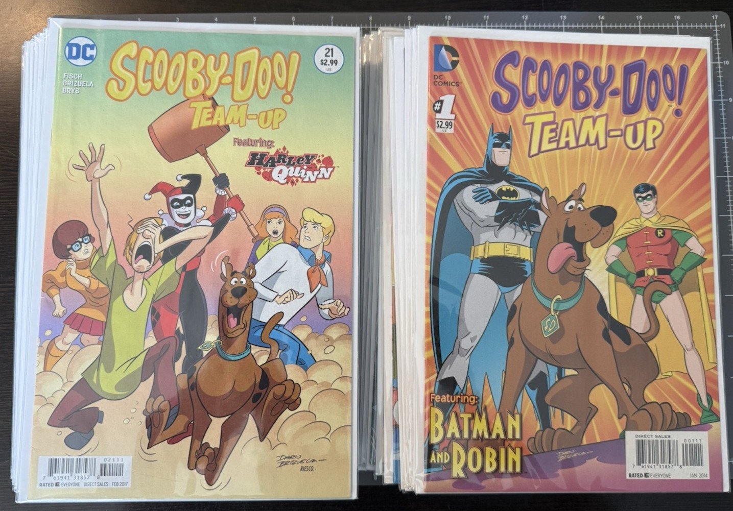Scooby Doo Team Up Lot 1-49 - 31 books - Mostly VF - Includes both Harley Quinn
