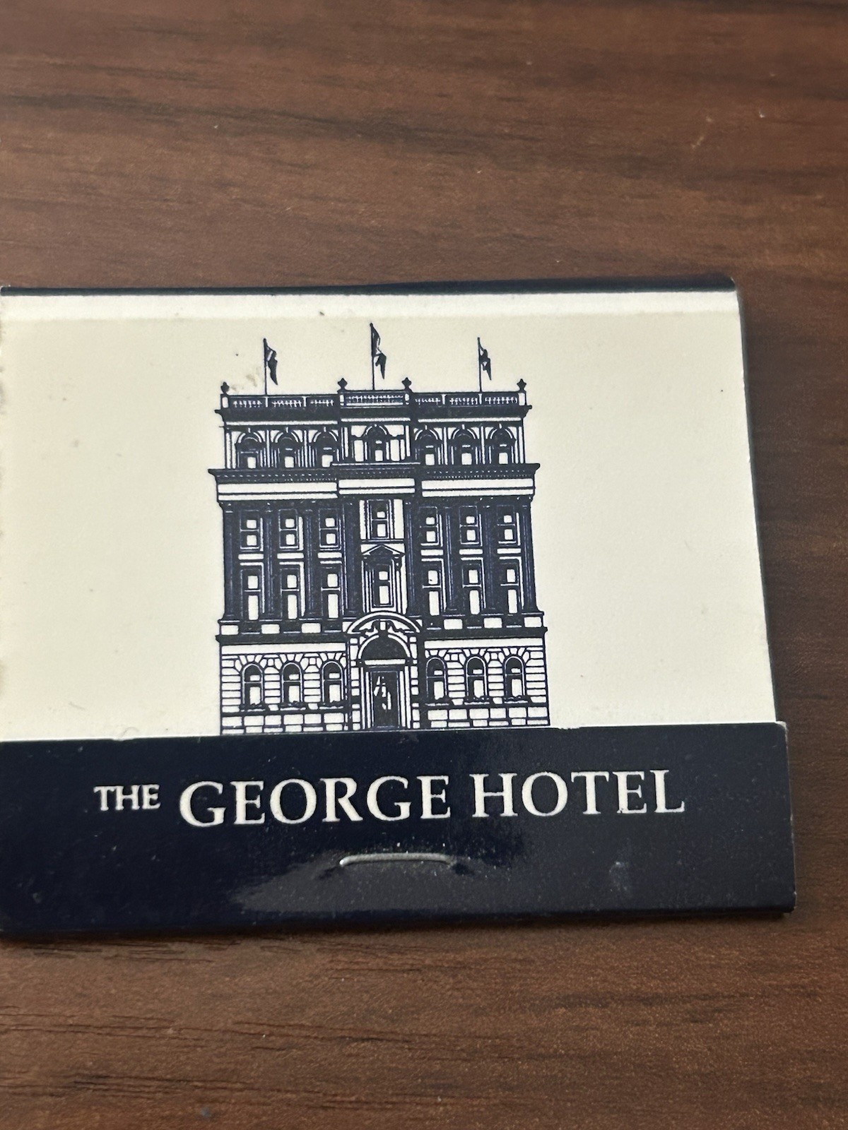 The George Hotel ~ Edinburgh UK ~ InterContinental Hotel ~ Vintage Matchbook ~ The George Hotel ~ Edinburgh UK ~ InterContinental Hotel ~ Vintage Matchbook ~
