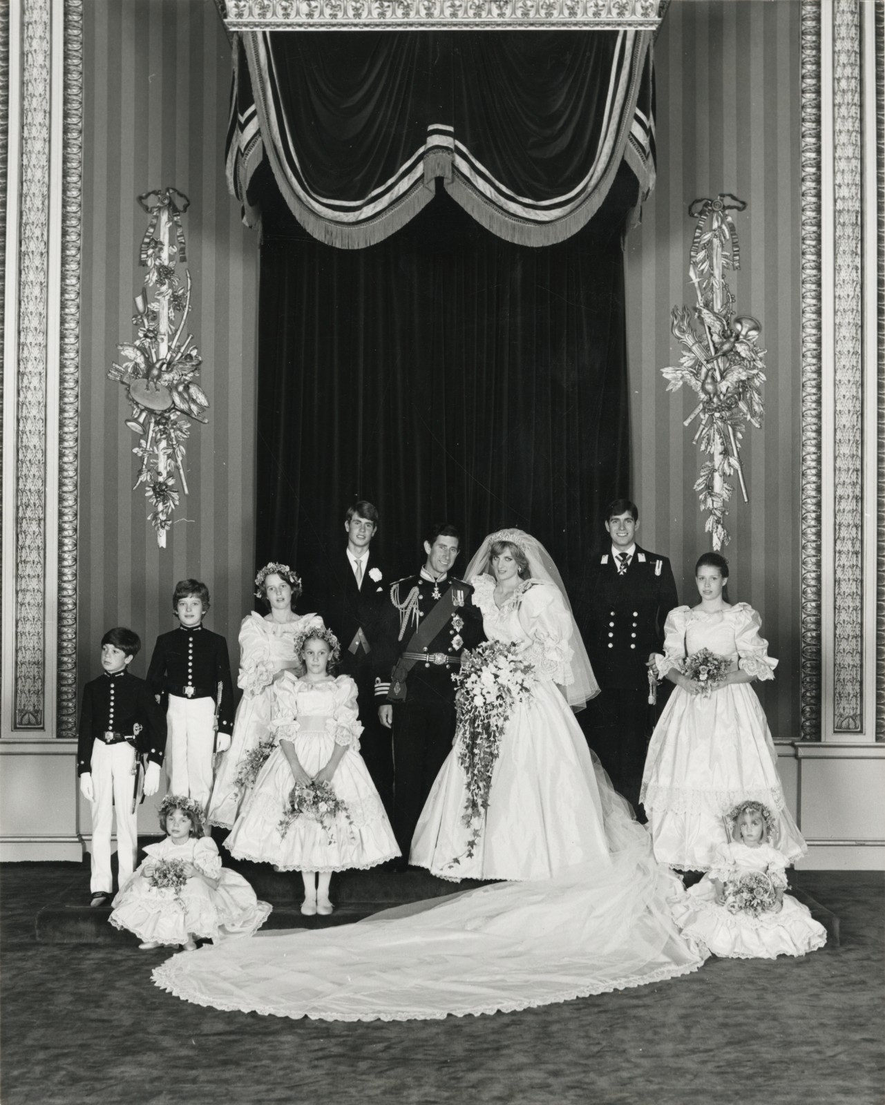 1981 Princess Diana Marriage to Prince Charles Photograph by Patrick Lichfield