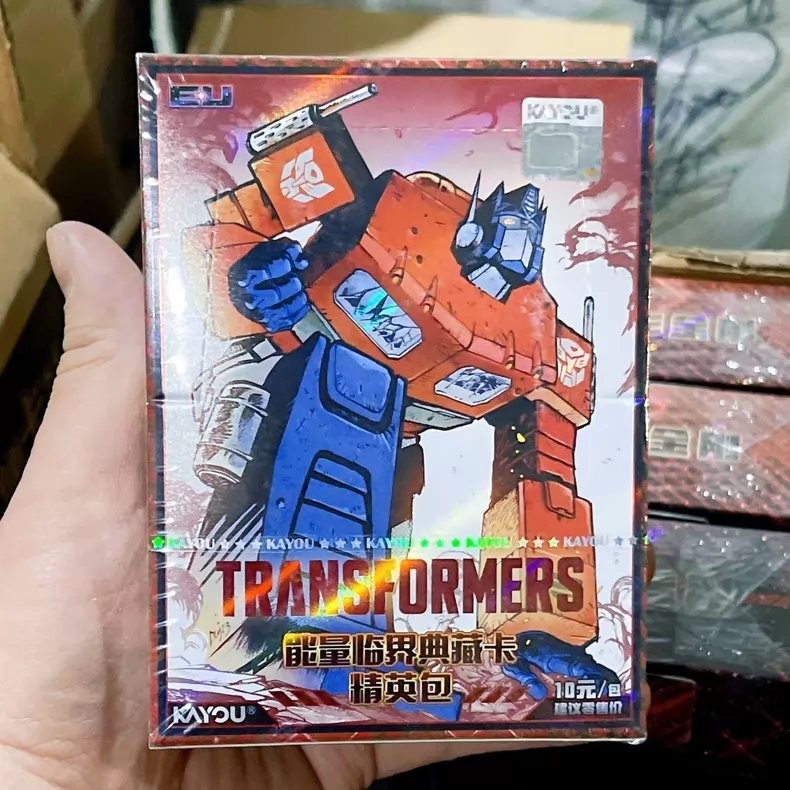 NEW Kayou Transformers Energy Critical Trading Card Sealed Booster Box Classic