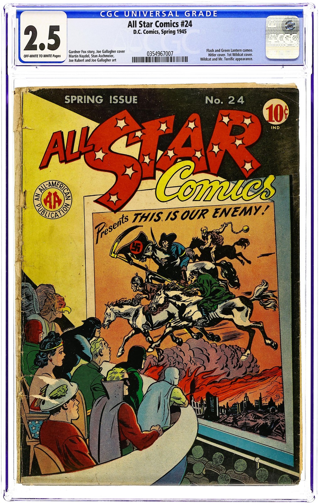 All Star Comics #24 CGC 2.5 1945 0354967007