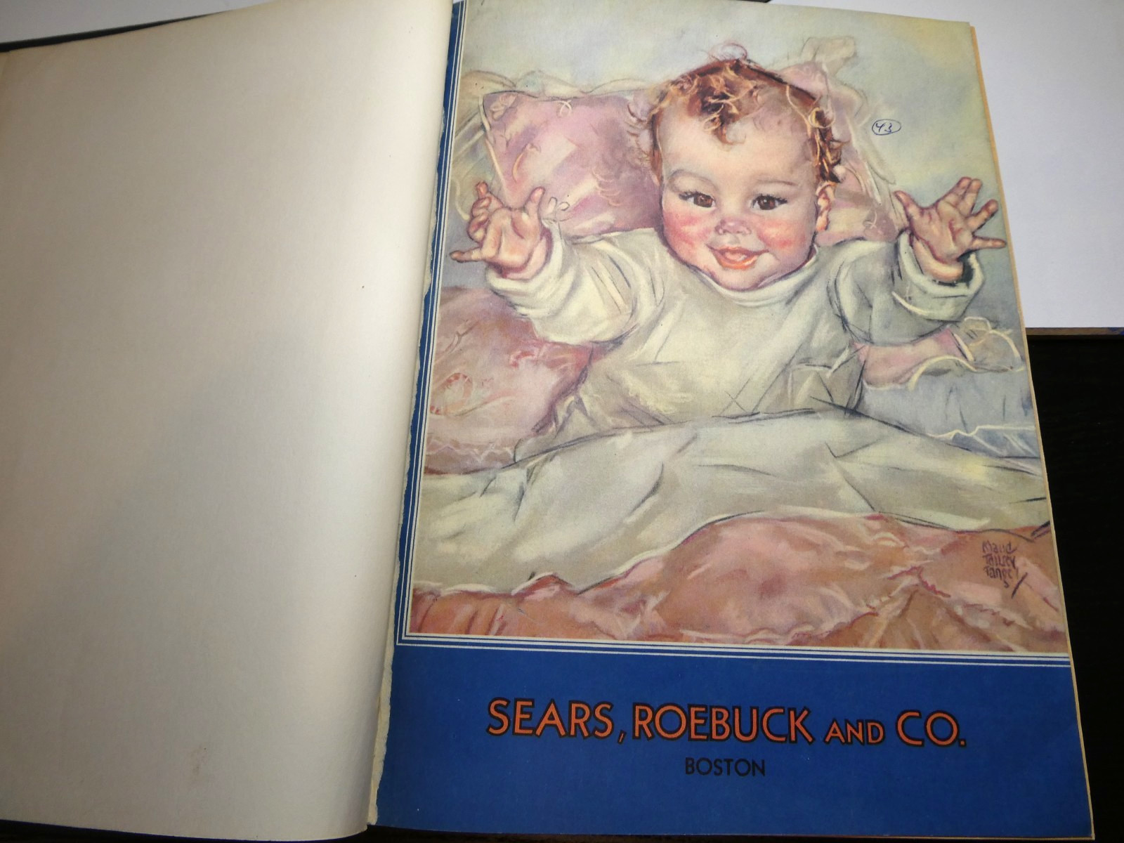 Vintage Sears Roebuck and Co. Catalog 1932, Boston Archive Copy Leather Bound Vintage Sears Roebuck and Co. Catalog 1932, Boston Archive Copy Leather Bound