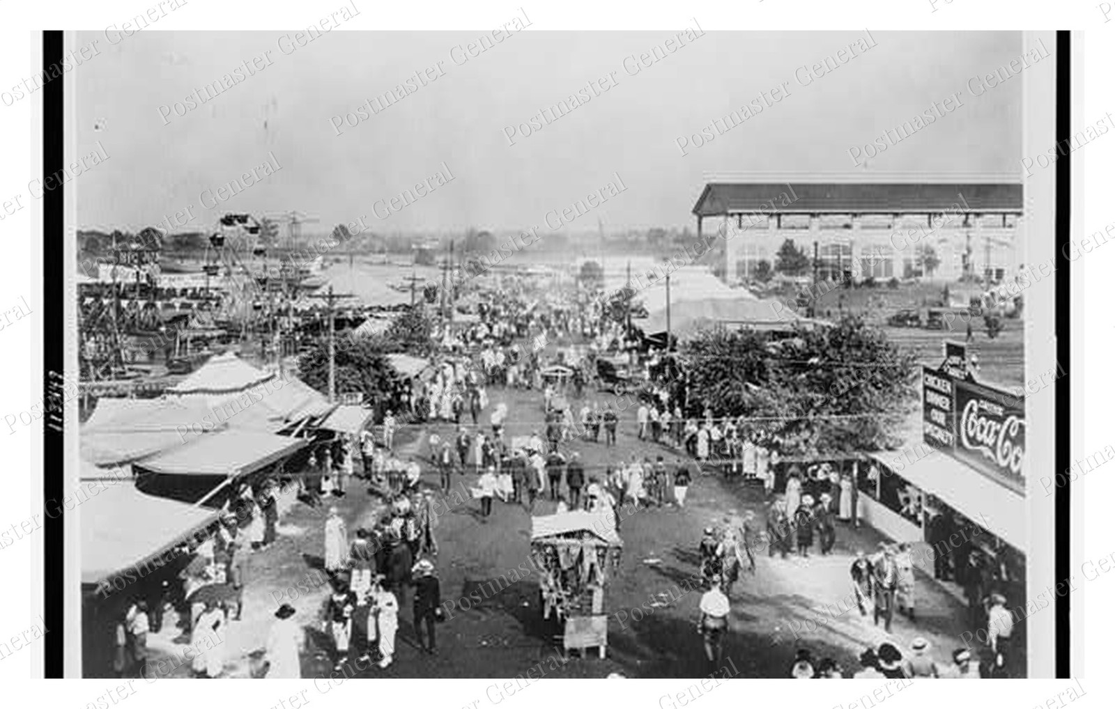 Louisville Kentucky State Fair Pike Standard Postcard COPY RPPC