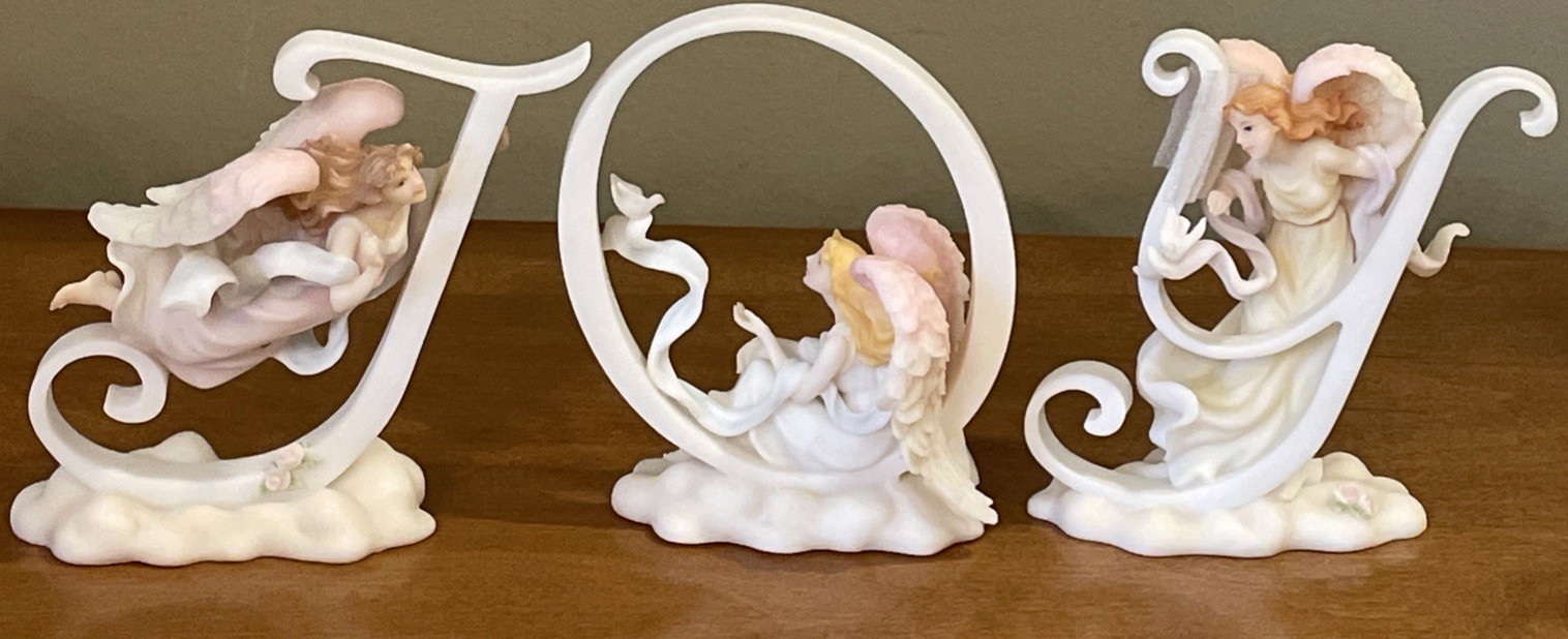 Vintage Roman Seraphim Classics JOY Angels Set Of 3 2002 5” X 4” Rare Vintage Roman Seraphim Classics JOY Angels Set Of 3 2002 5” X 4” Rare