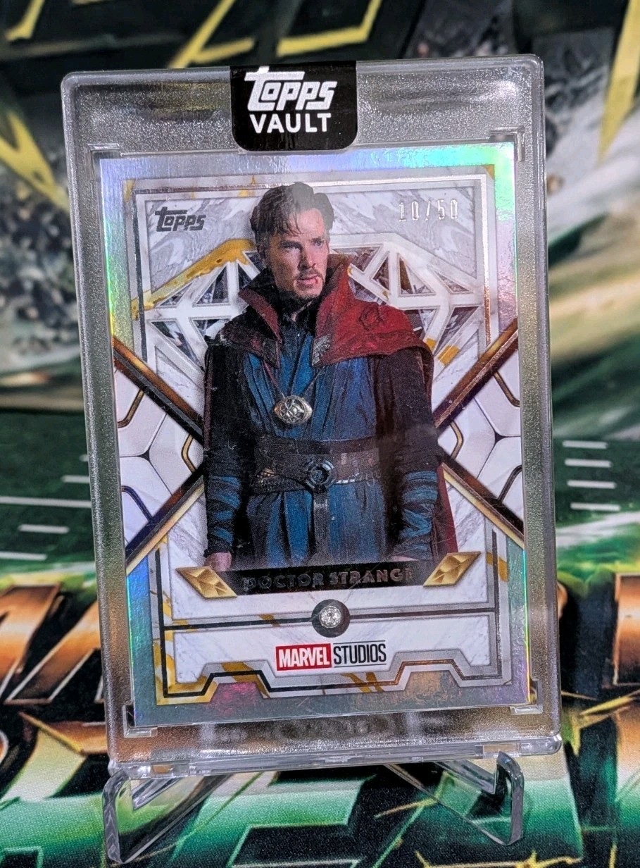 2026 Topps Marvel Vault Dr. Doctor Strange Diamond Gold /50