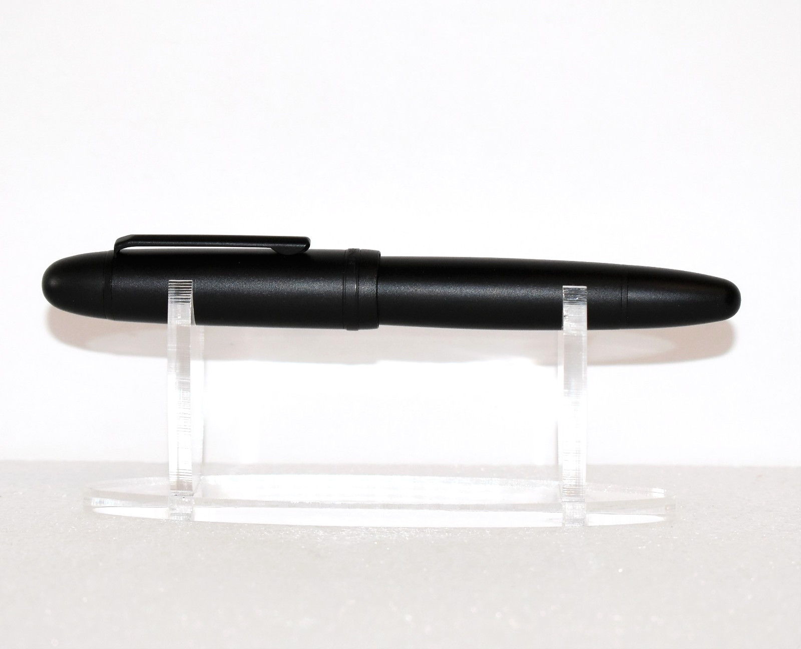 NEW STEALTH BLACK JINHAO X169 FOUNTAIN PEN W/ 18KGP MEDIUM #8 NIB & PREMIUM INK