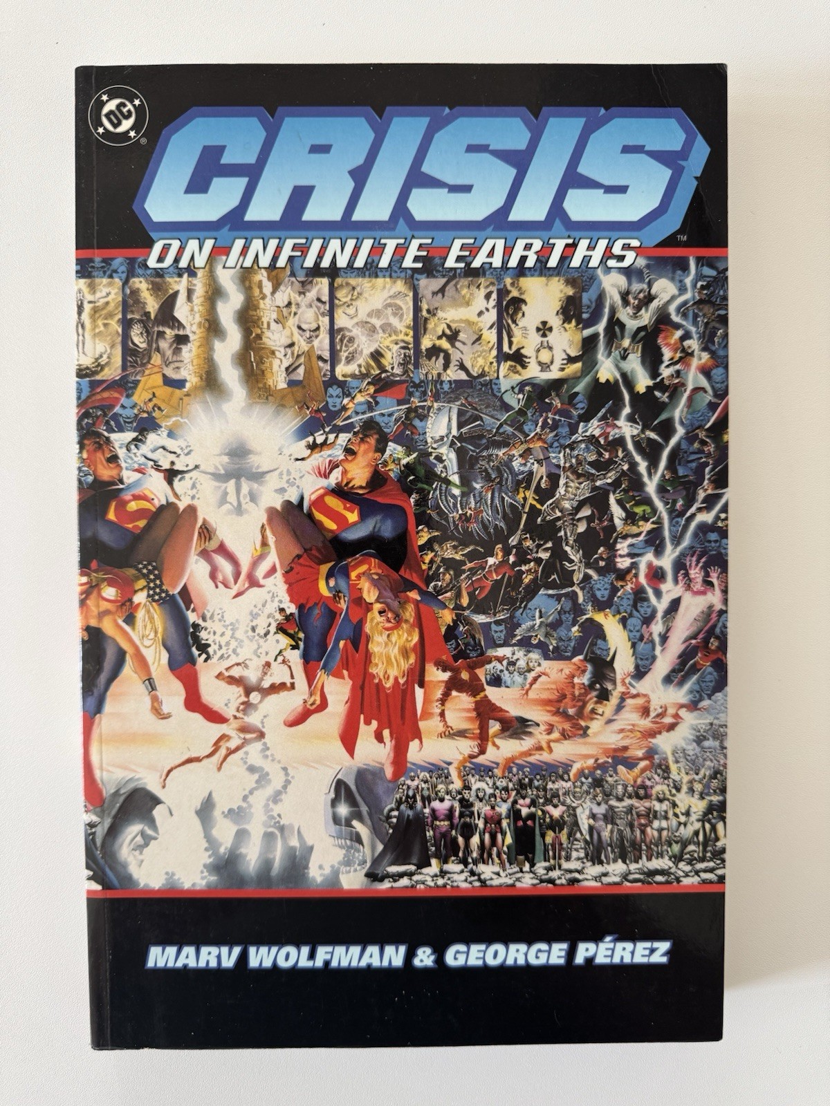 CRISIS On Infinite Earths- TPB - 1st Printing-DC-2000- George Perez,Marv Wolfman CRISIS On Infinite Earths- TPB - 1st Printing-DC-2000- George Perez,Marv Wolfman