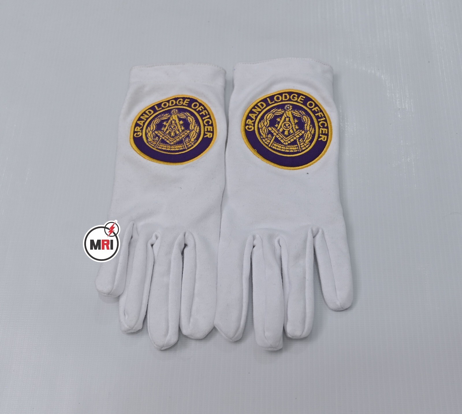 MASONIC GRAND LODGE COTTON GLOVES, GL GLOVES FOR MEN MASONIC GRAND LODGE COTTON GLOVES, GL GLOVES FOR MEN