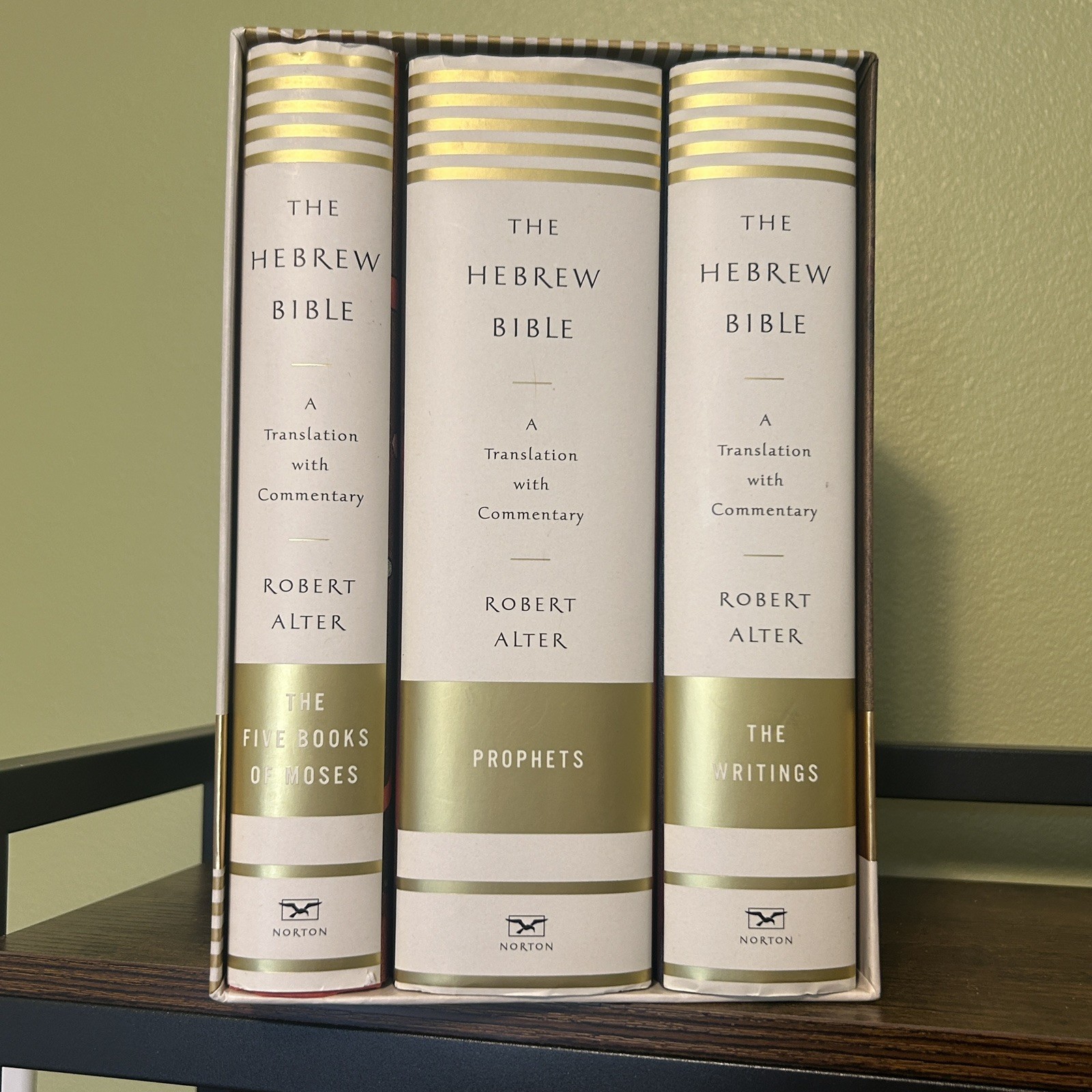 The Hebrew Bible Robert Alter Translation Commentary 3 Volume Hardcover Box Set The Hebrew Bible Robert Alter Translation Commentary 3 Volume Hardcover Box Set