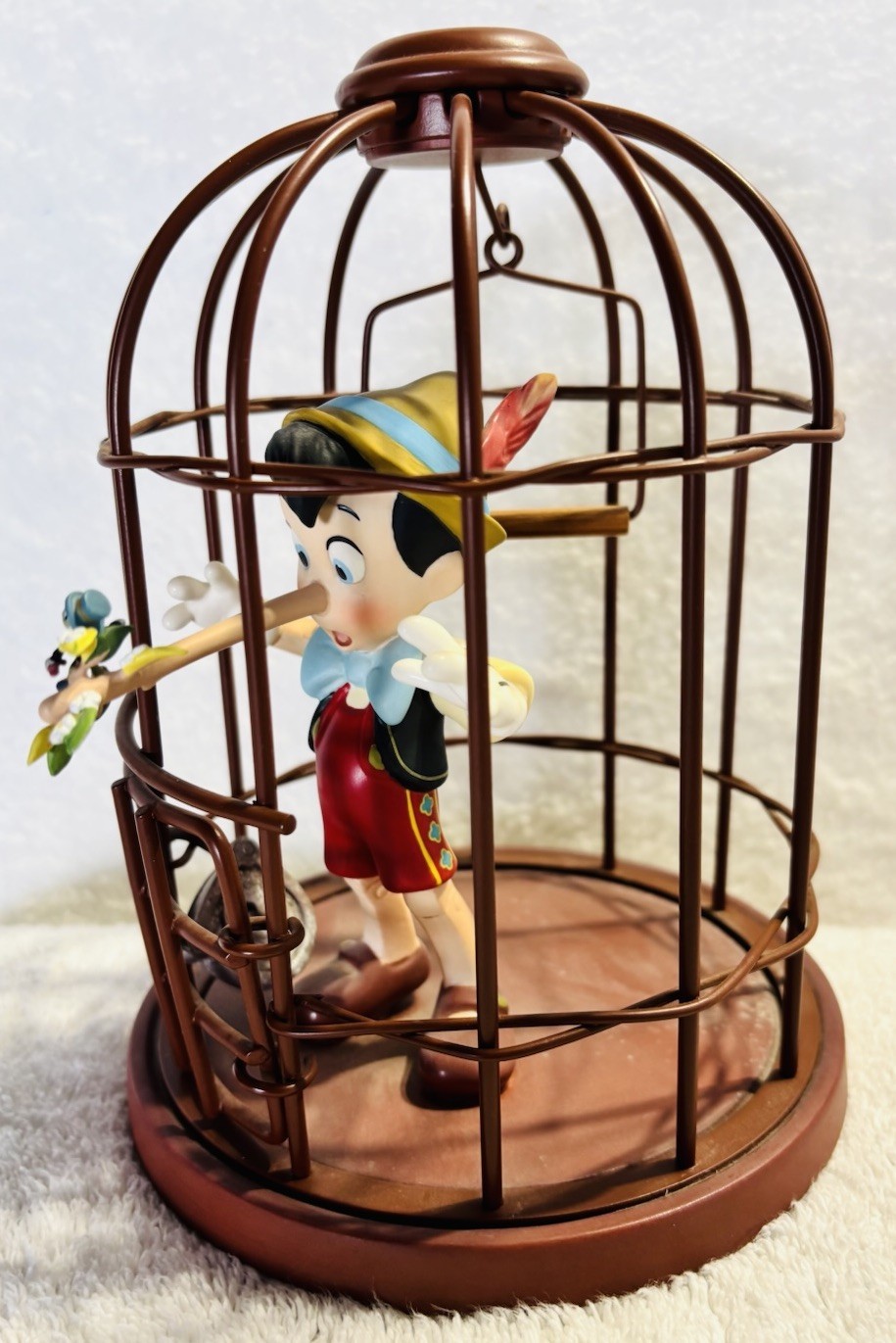 WDCC Pinocchio In Cage 