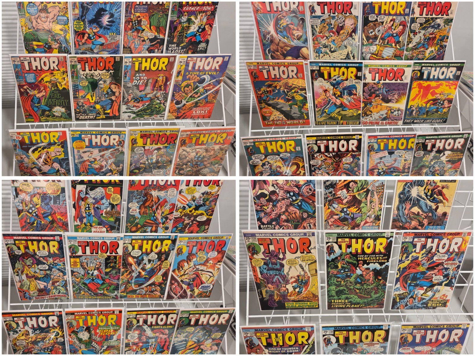 Thor 184-229 + 236 237 Lot Run Marvel Comics MVS issues intact Thor 184-229 + 236 237 Lot Run Marvel Comics MVS issues intact