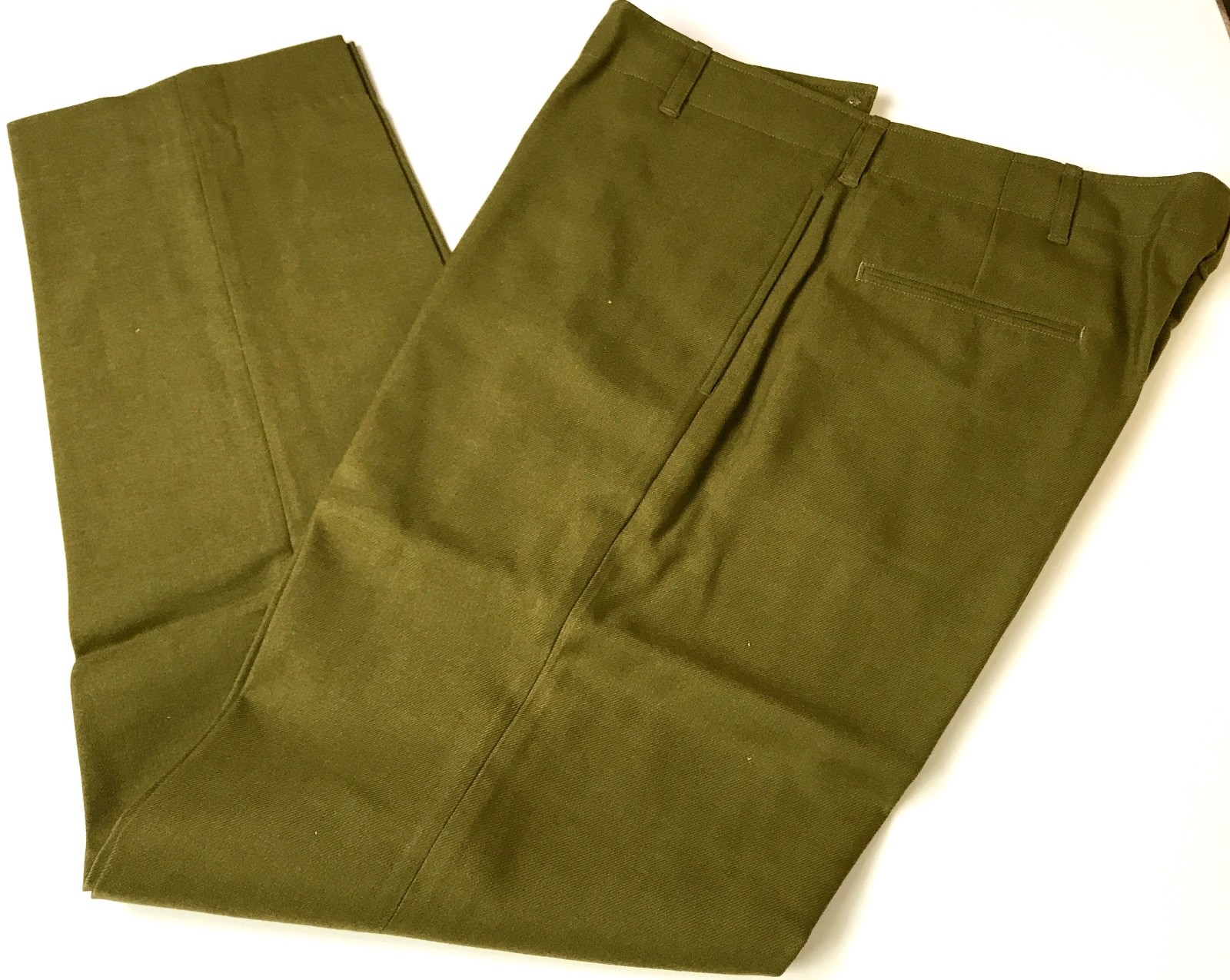WWII US ARMY INFANTRY M1937 WOOL FIELD TROUSERS-3XLARGE 44 WAIST WWII US ARMY INFANTRY M1937 WOOL FIELD TROUSERS-3XLARGE 44 WAIST