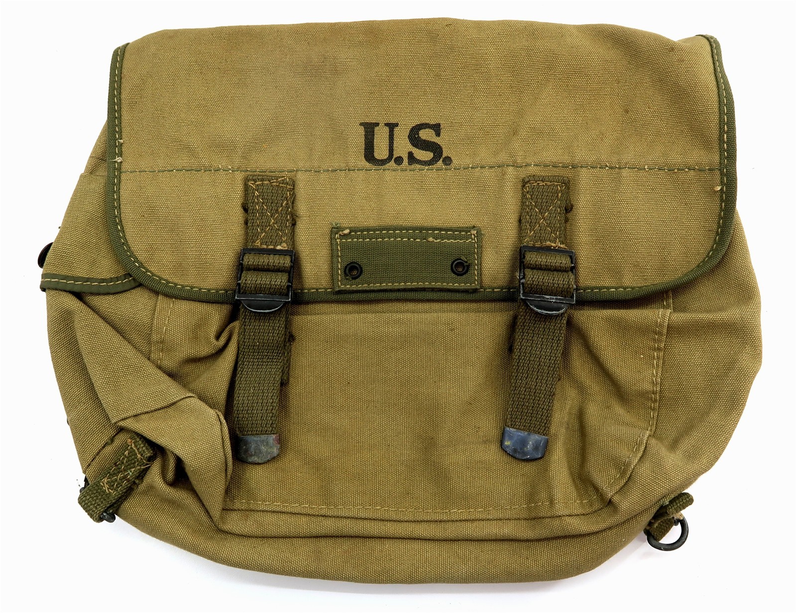Vintage 1944 WWII US Military Musette Bag by Atlantic Products MINTY COND WW2