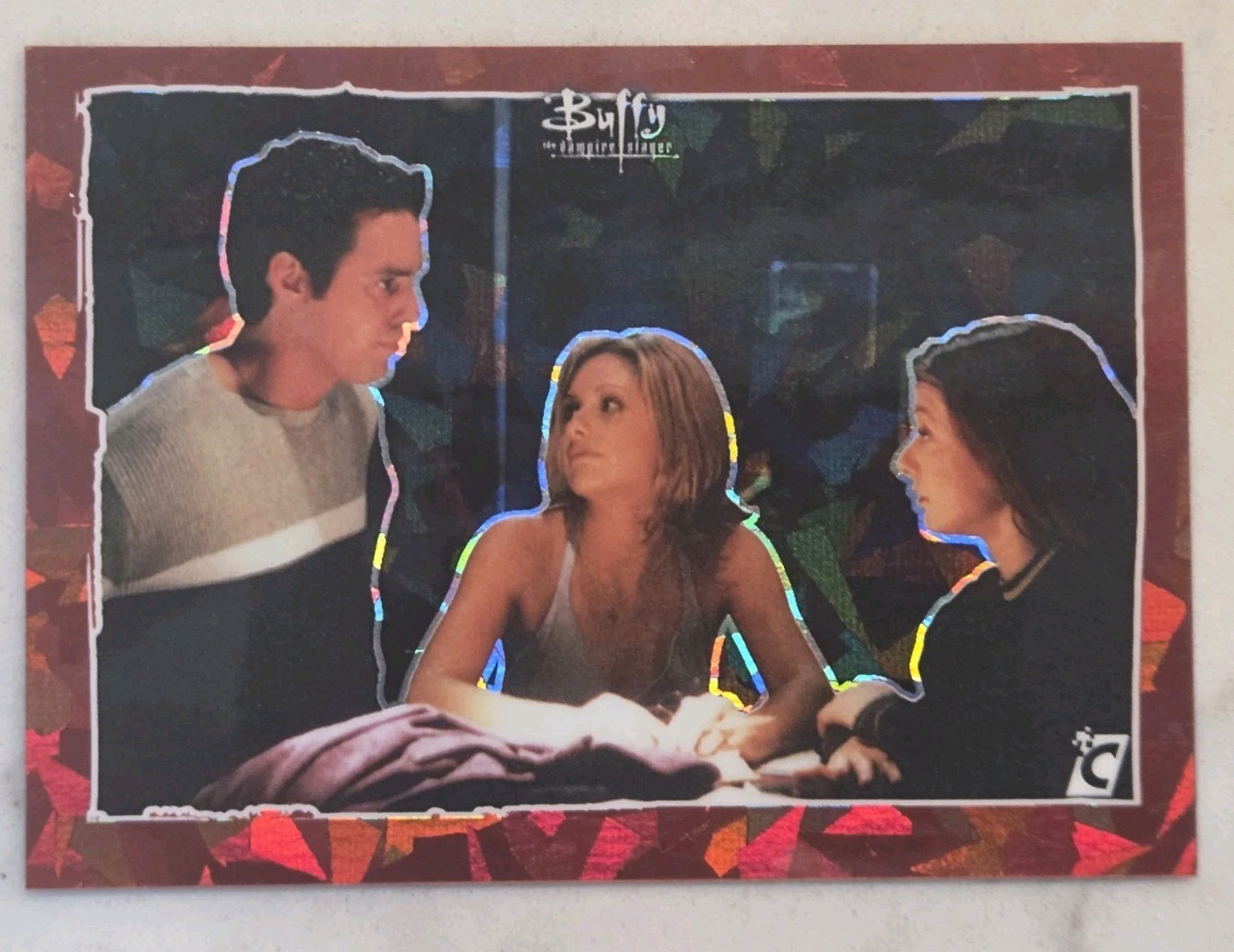 2025 Cardsmiths Buffy The Vampire Slayer Ruby Red Gemstone #25/25 Card #21 Omega 2025 Cardsmiths Buffy The Vampire Slayer Ruby Red Gemstone #25/25 Card #21 Omega