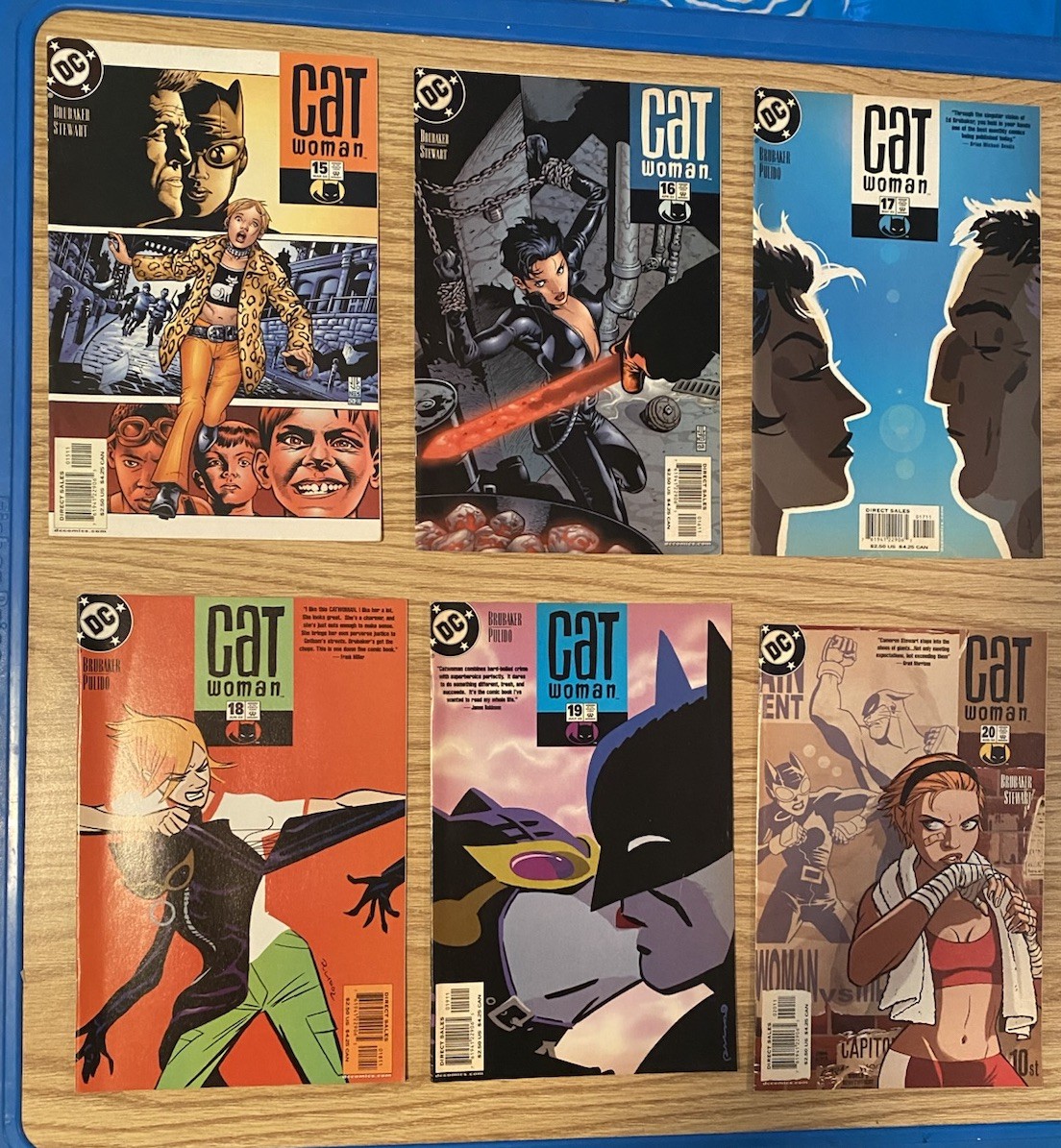17 Catwoman Comics #’s 15-27 29 40-41 DC Comics Brubaker 2002 17 Catwoman Comics #’s 15-27 29 40-41 DC Comics Brubaker 2002
