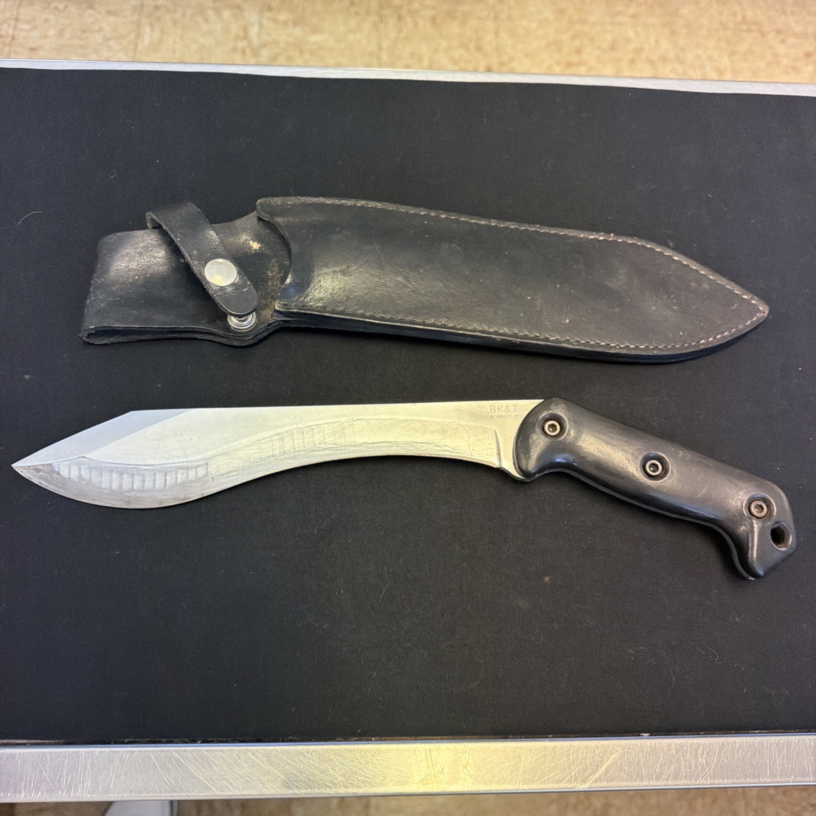 Very Rare Becker BK&T Machax survival fixed blade knife 1980’s Cincinnati USA Very Rare Becker BK&T Machax survival fixed blade knife 1980’s Cincinnati USA