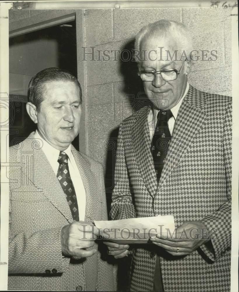 1973 Press Photo New University of Georgia basketball coach Babe McCarthy 1973 Press Photo New University of Georgia basketball coach Babe McCarthy