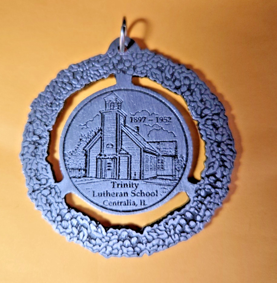Christmas Ornament Trinity Lutheran School Centralia, IL